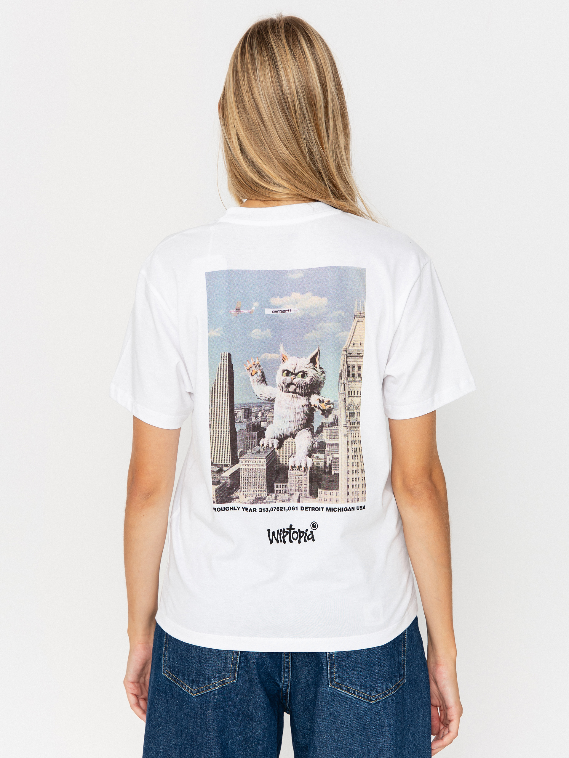 Футболка Carhartt WIP Wiptopia Wmn (white)