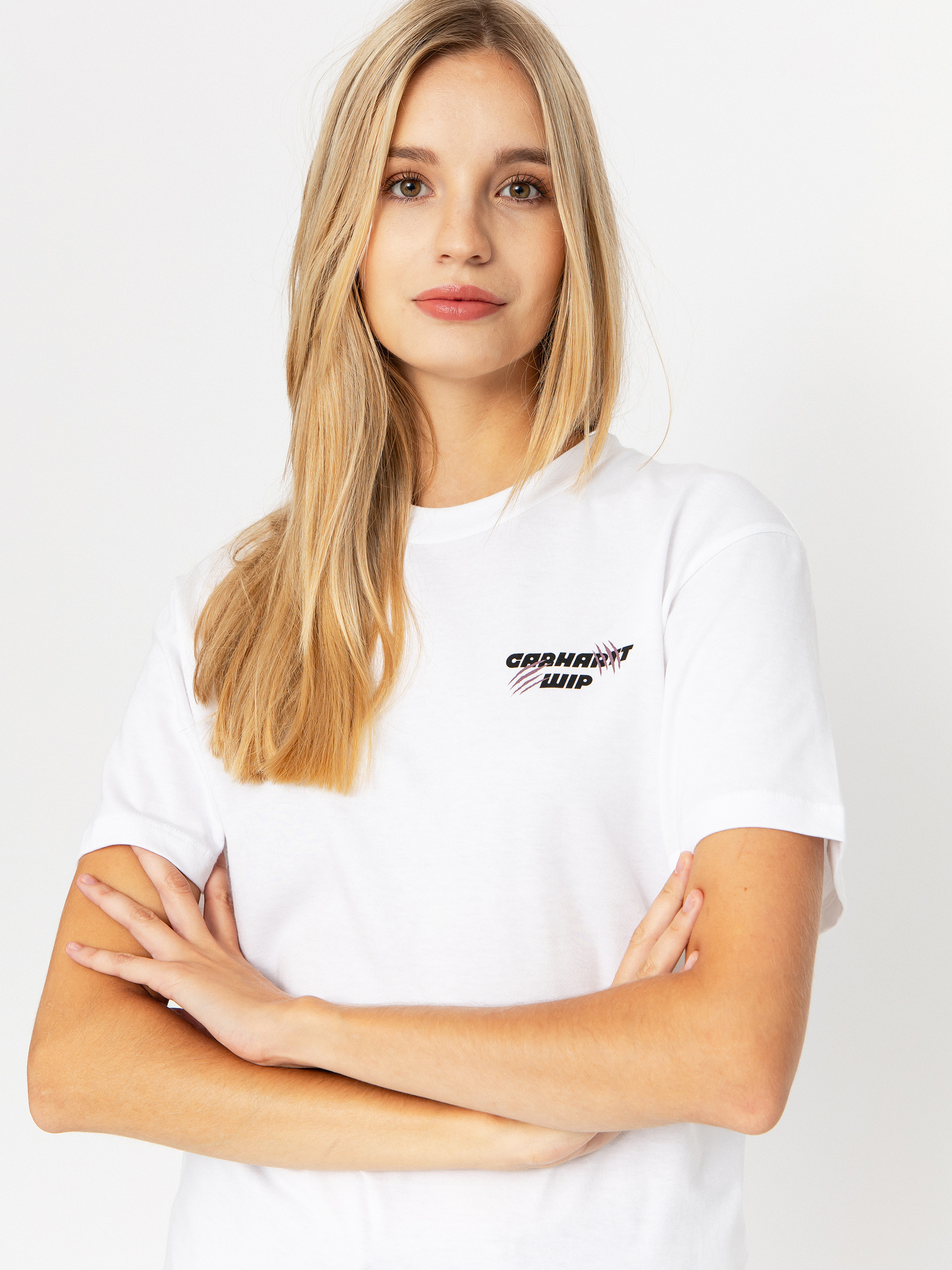 Футболка Carhartt WIP Wiptopia Wmn (white)