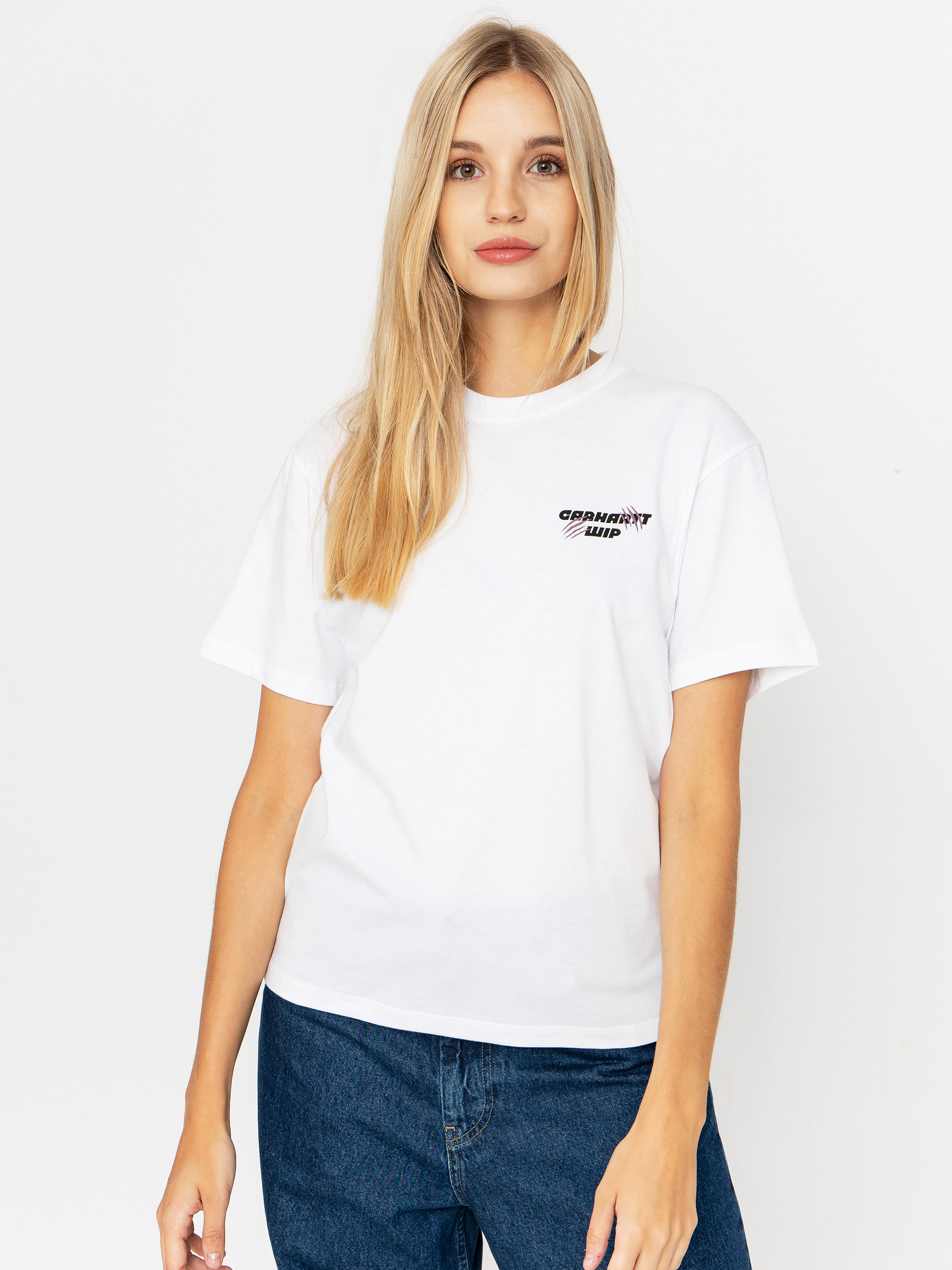 Футболка Carhartt WIP Wiptopia Wmn (white)