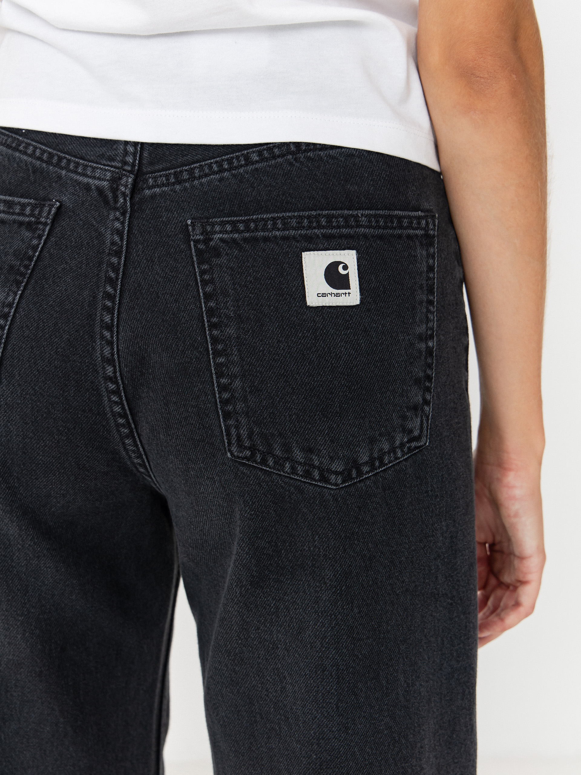 Штани Carhartt WIP Jane Wmn (black/heavy stone wash)