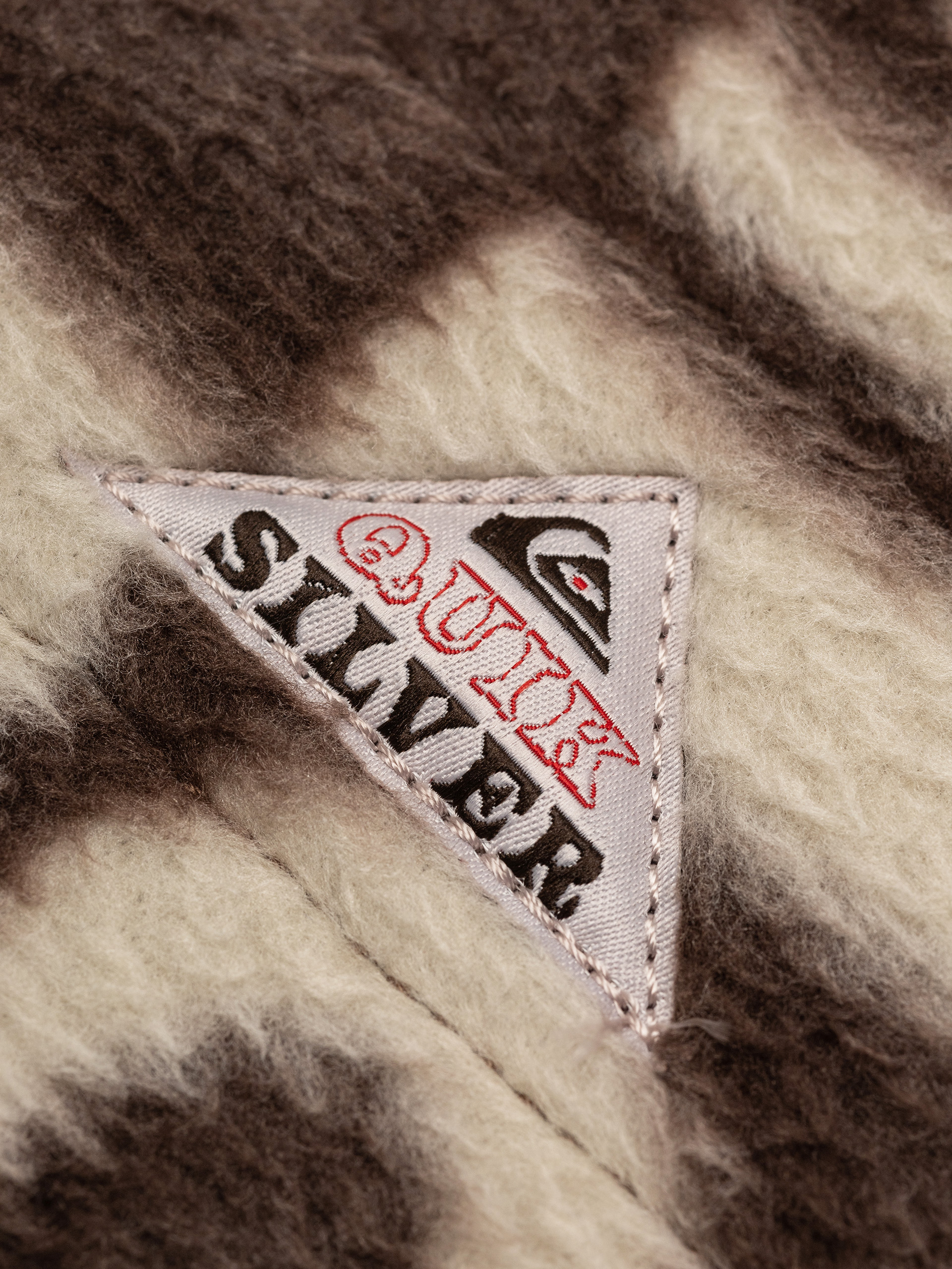 Сумка Quiksilver The Winter Pouch Aop Wmn (chocolate brown mini checker)