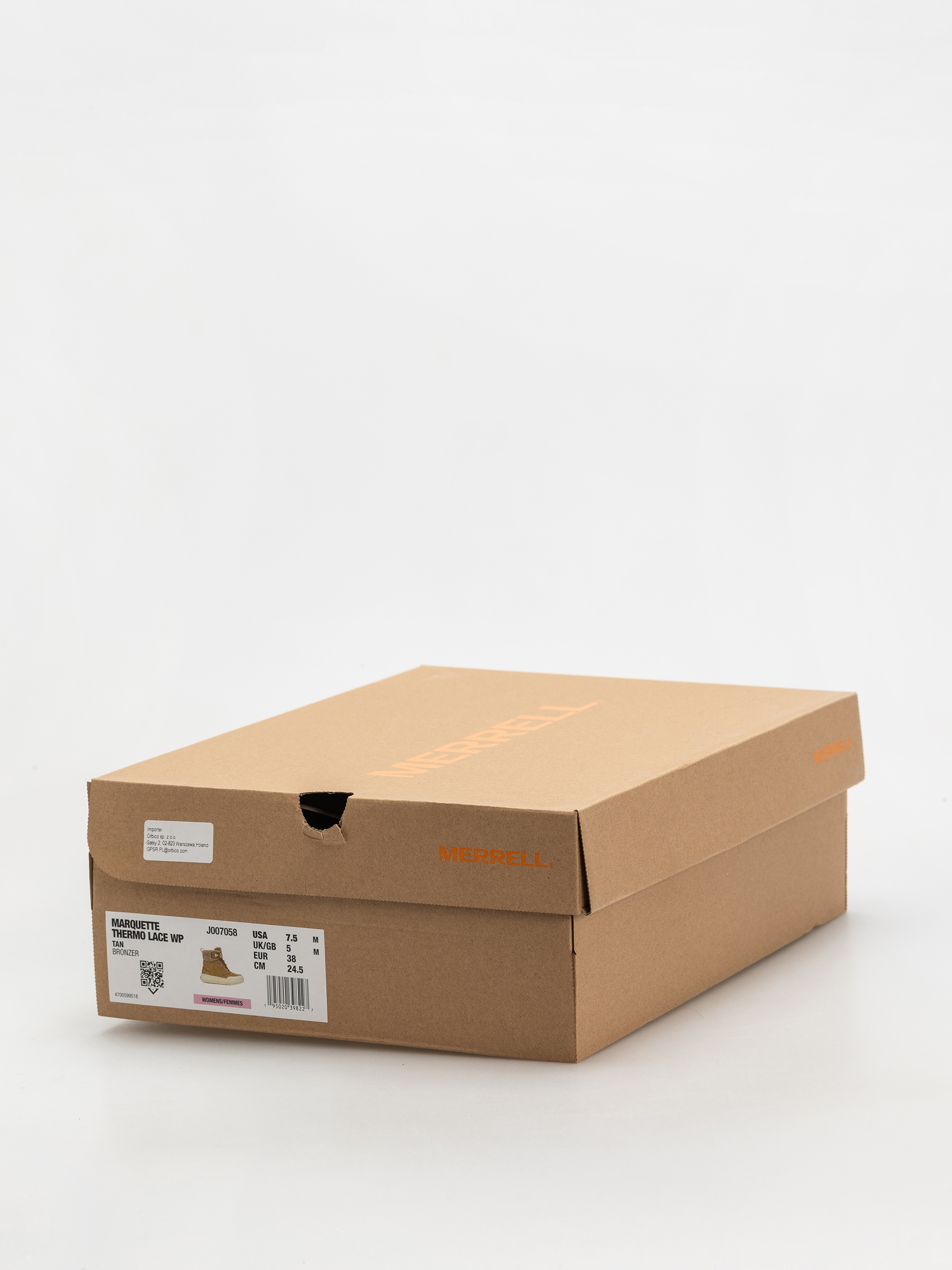 Взуття Merrell Marquette Thermo Lace Wp Wmn (tan)