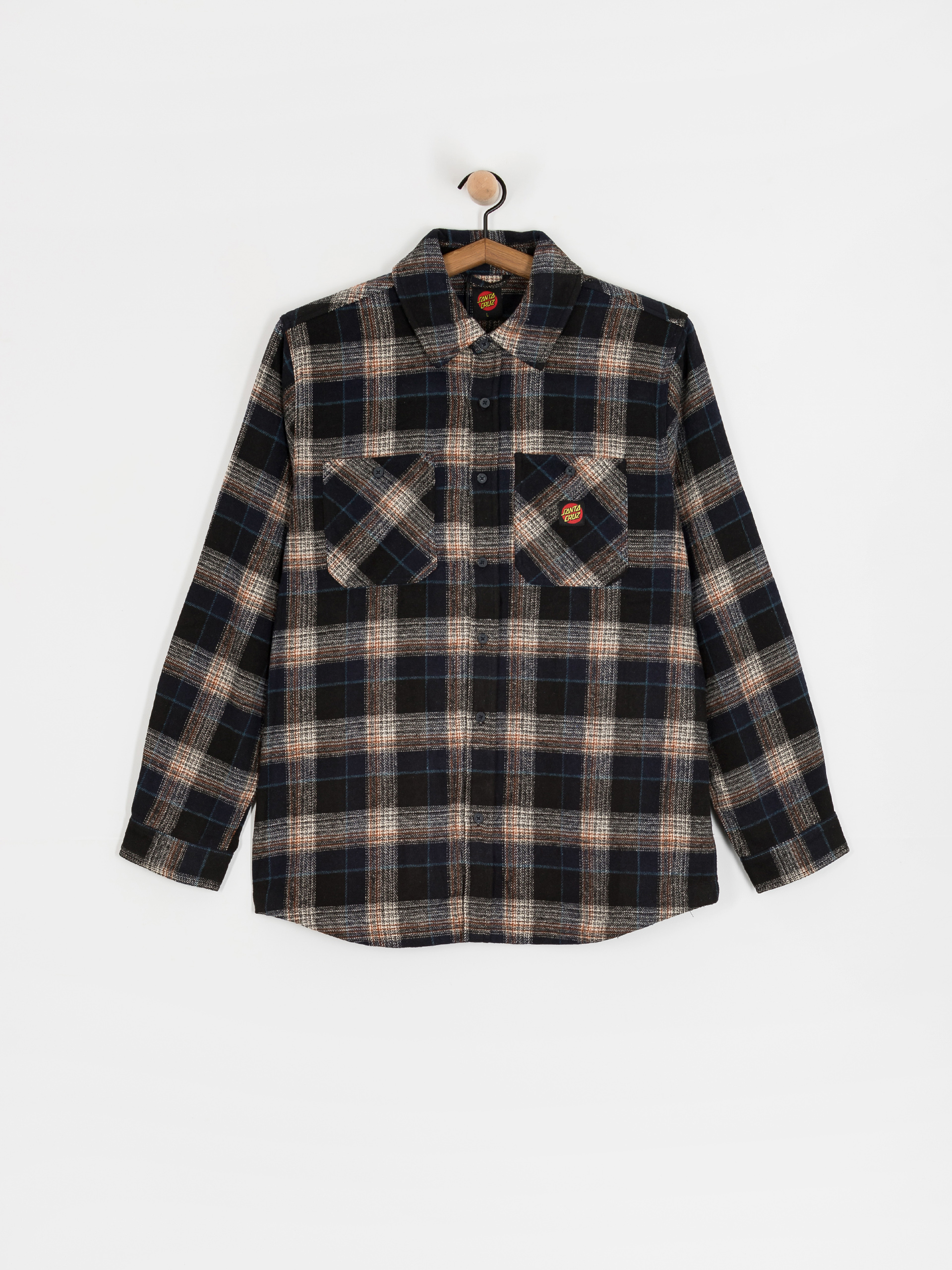 Сорочка Santa Cruz Apex (navy check)