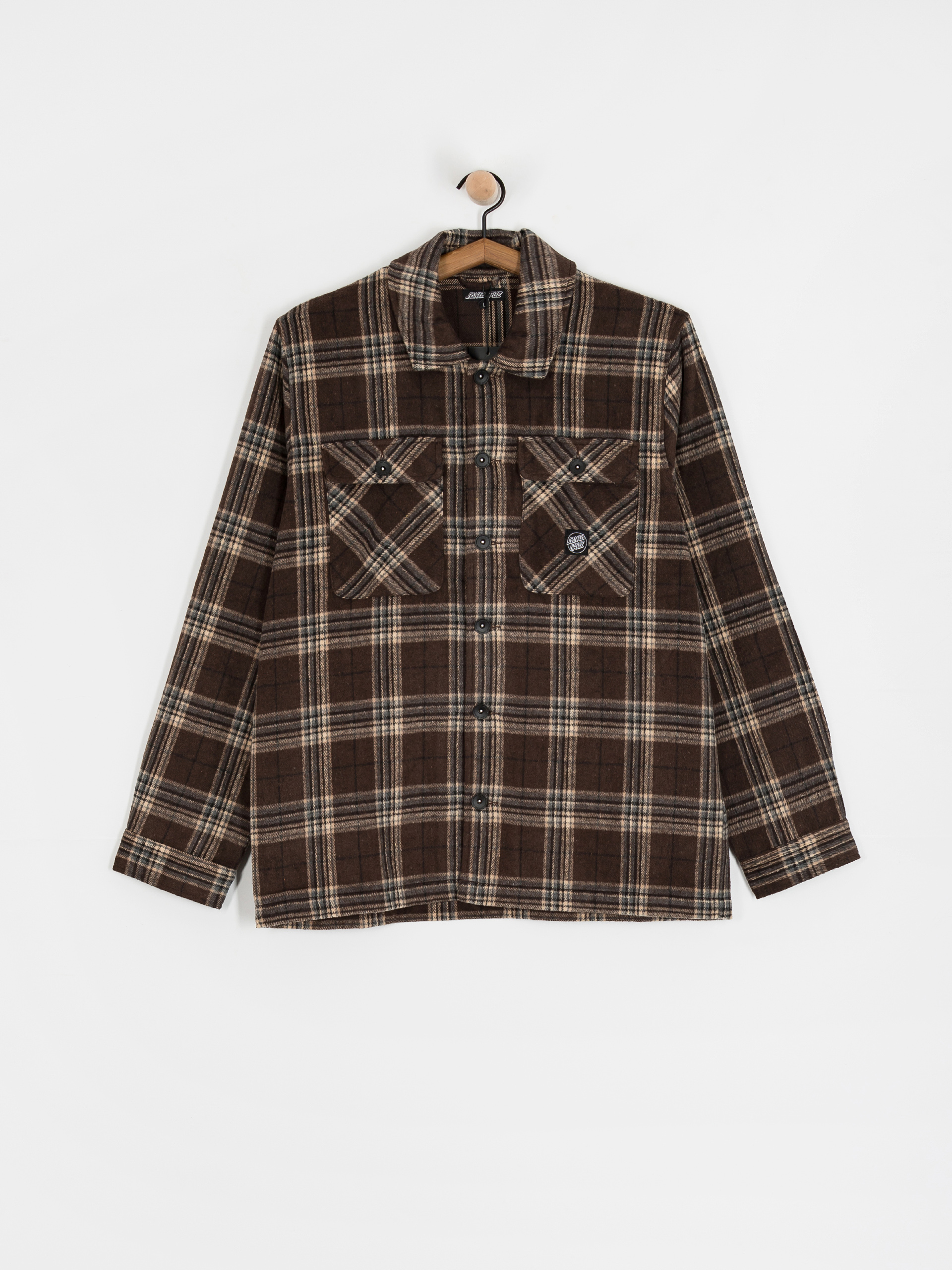 Сорочка Santa Cruz Lodge (chestnut check)