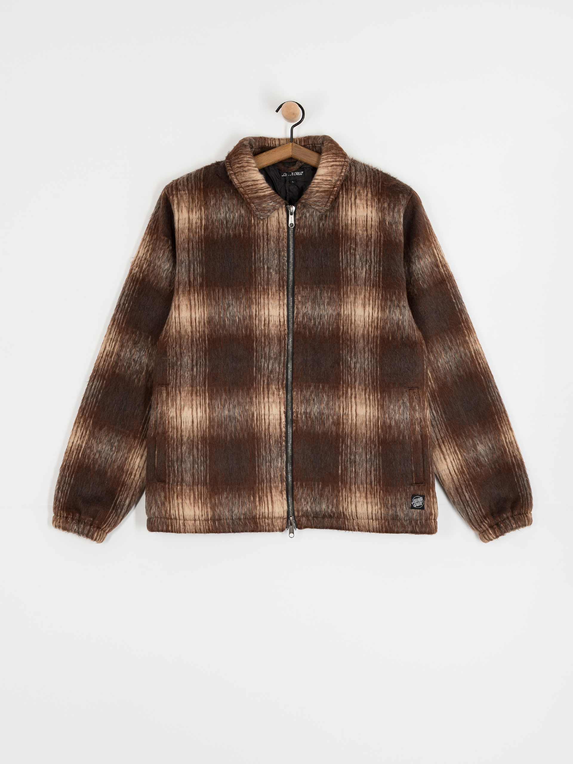 Куртка Santa Cruz Hideout (brown check)