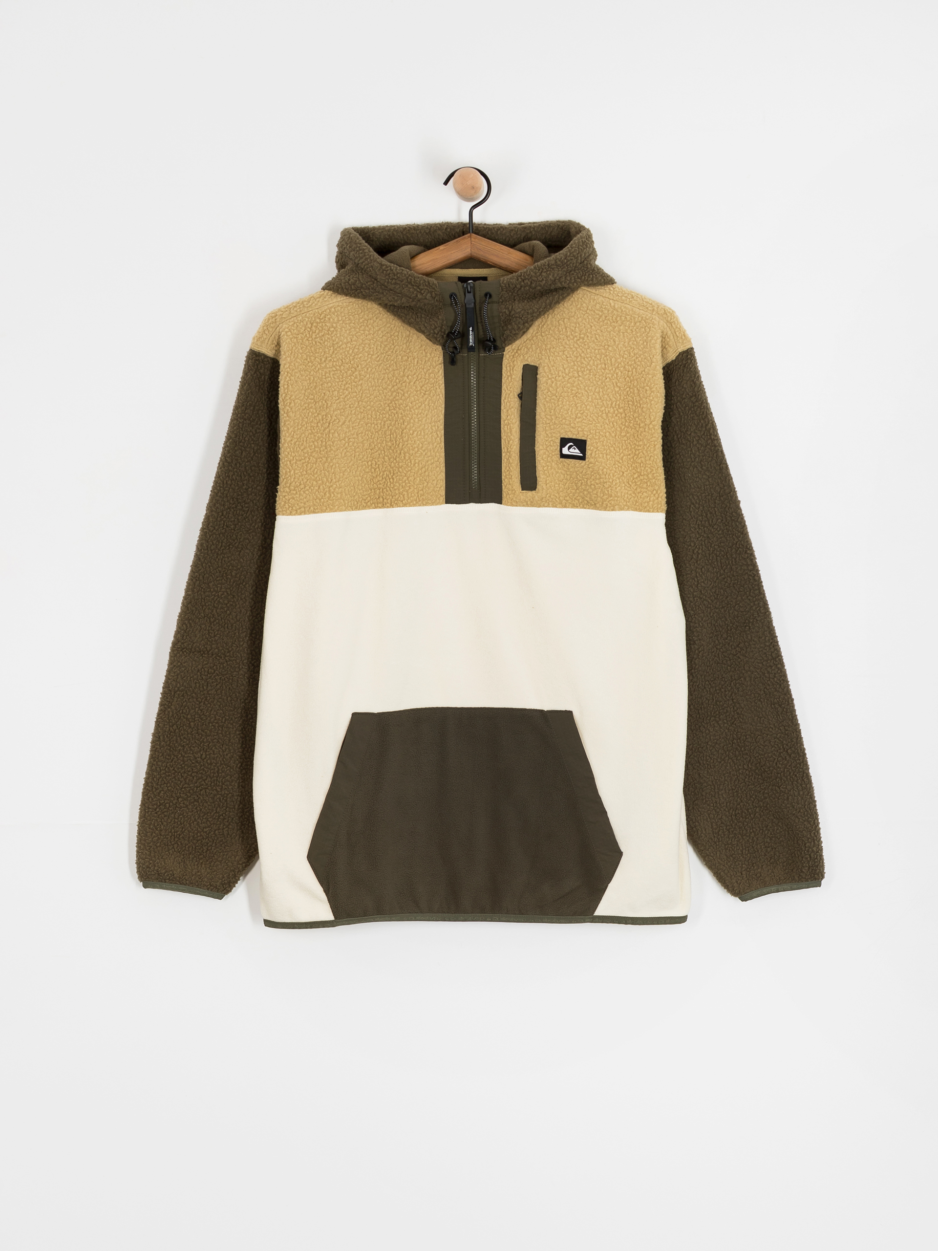 Чоловічий Флісовий светр Quiksilver Ocean View Mix Up Hoody (grape leaf)