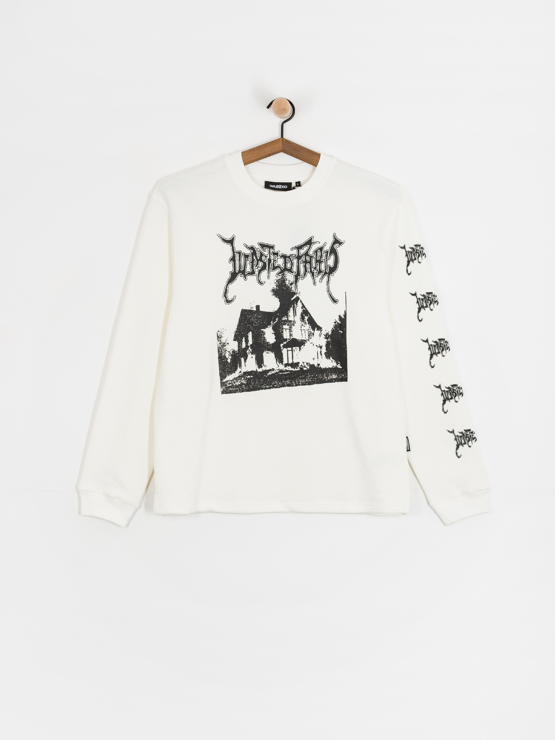 Лонгслів Wasted Paris Ignited Thermal (white)