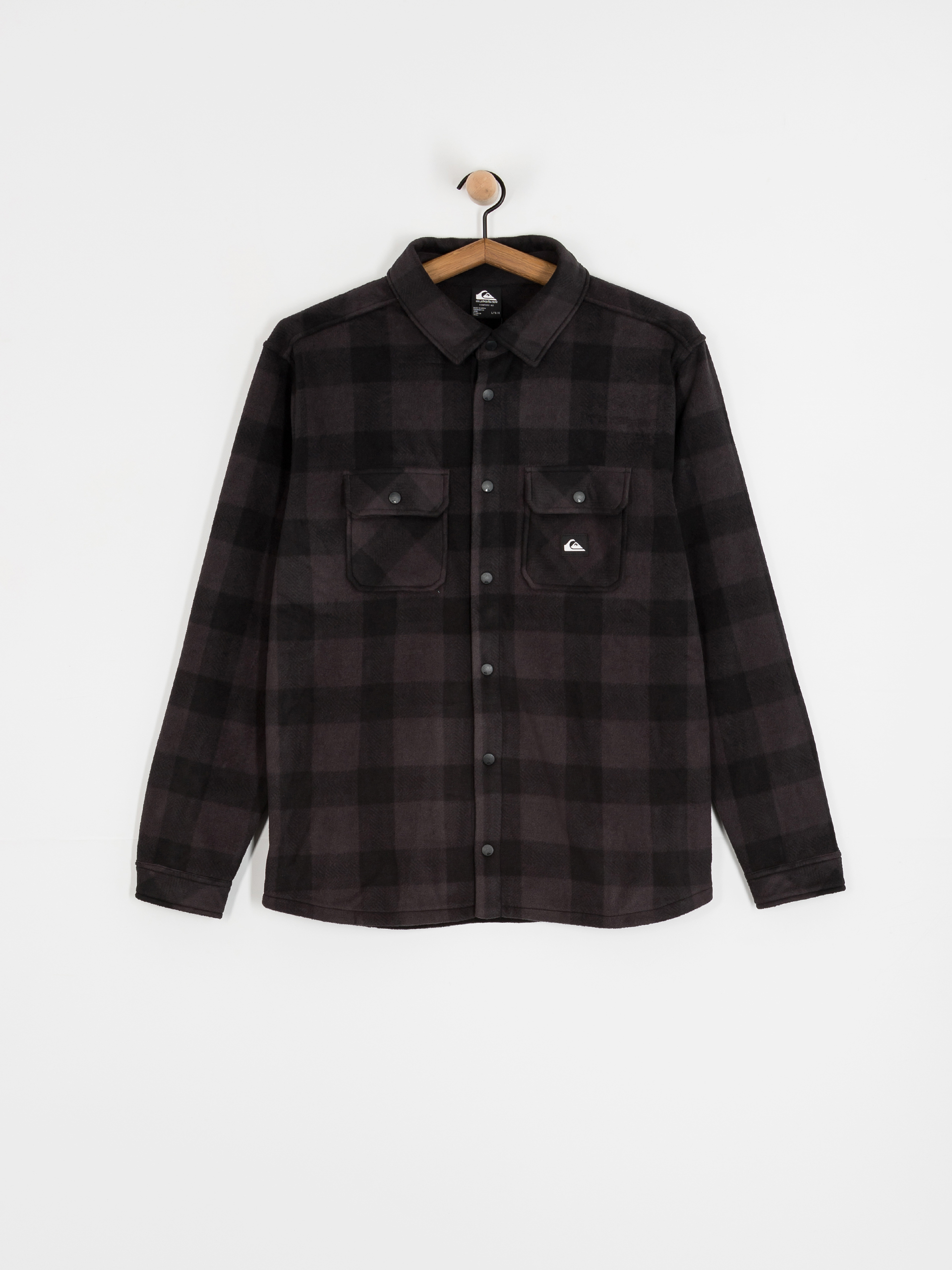 Сорочка Quiksilver Bering Strait Check (black northsea plaid)