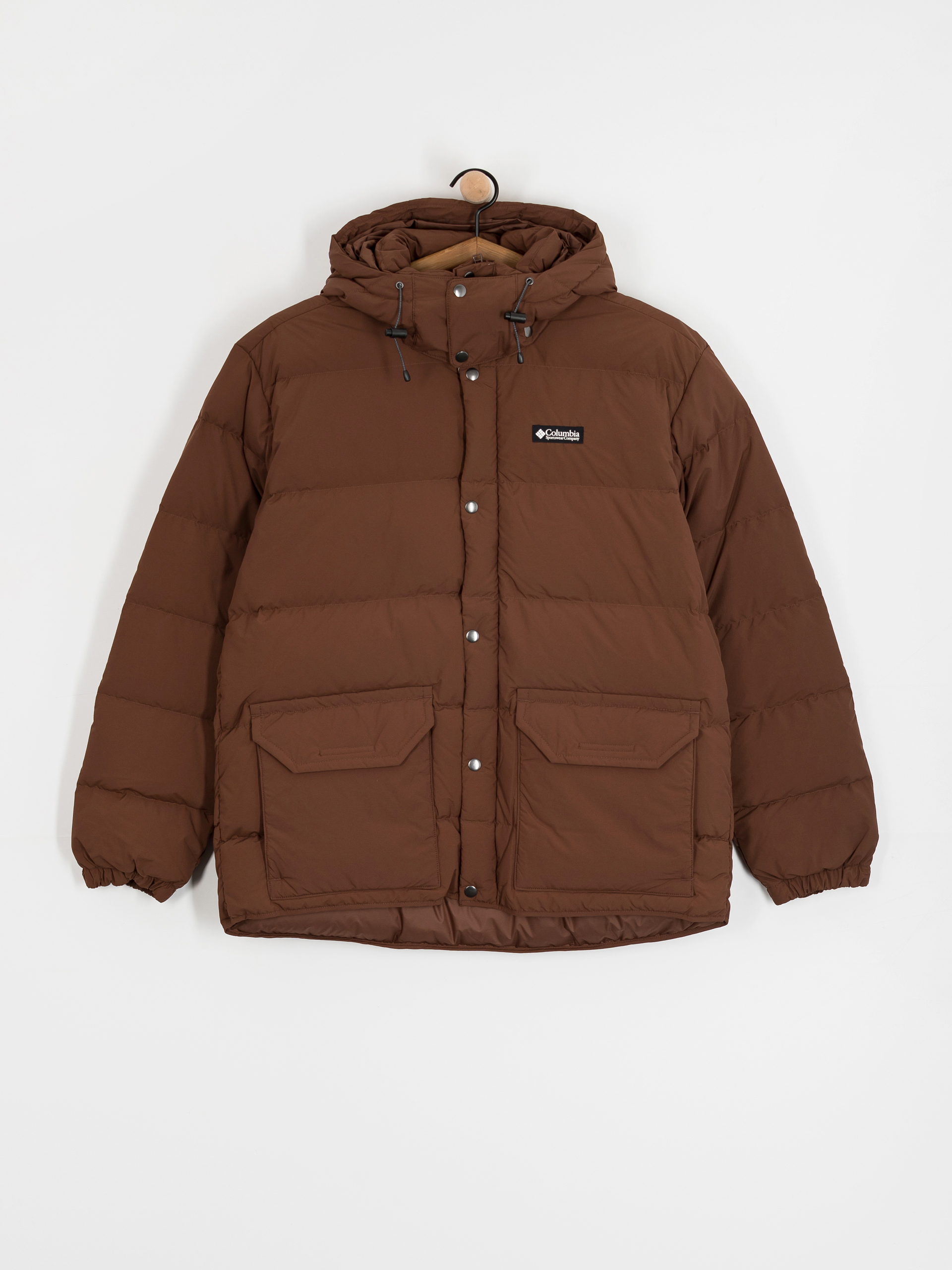 Куртка Columbia Wallowa Down Hooded - коричневий (tobacco)