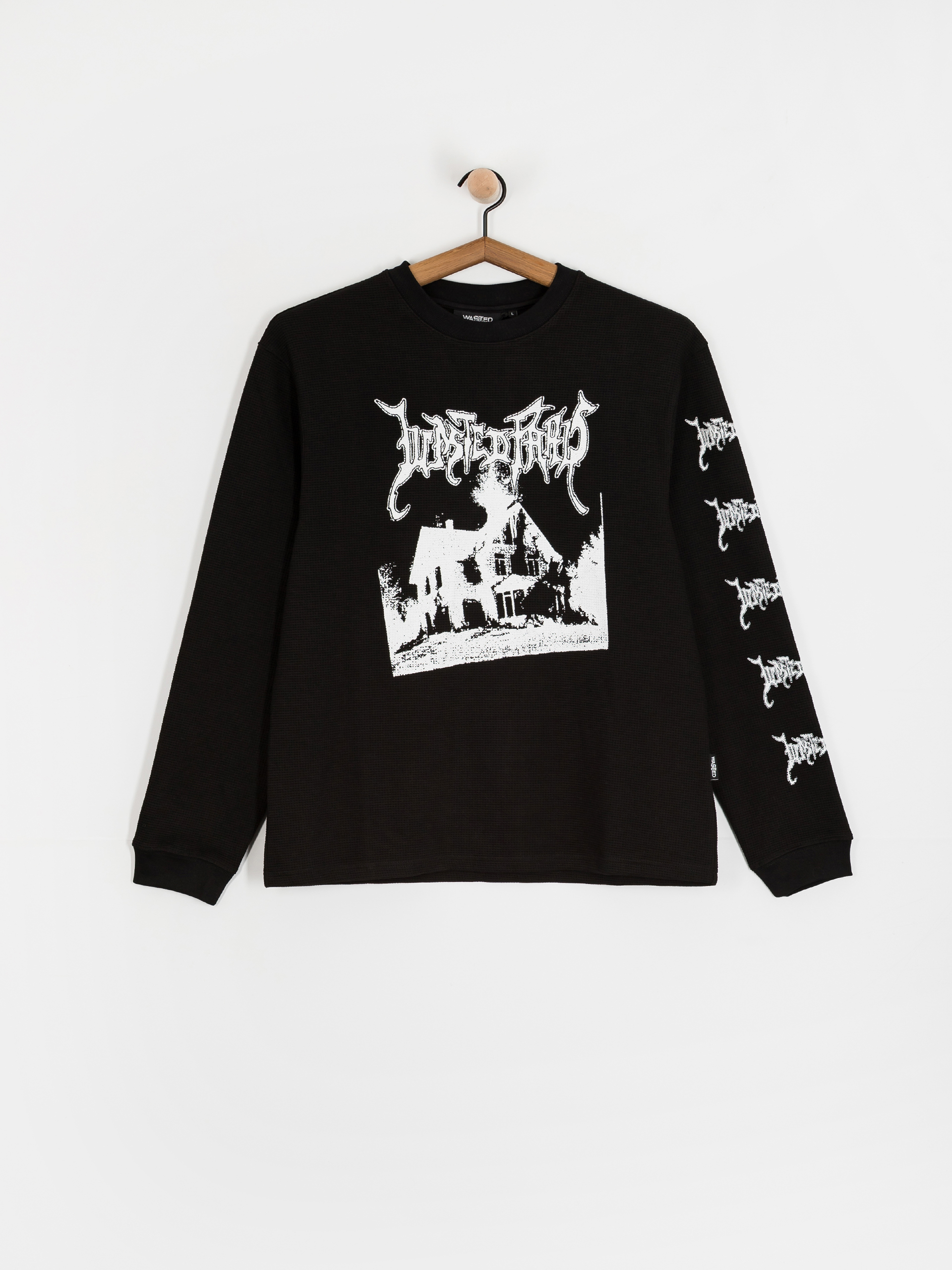 Лонгслів Wasted Paris Ignited Thermal (black)