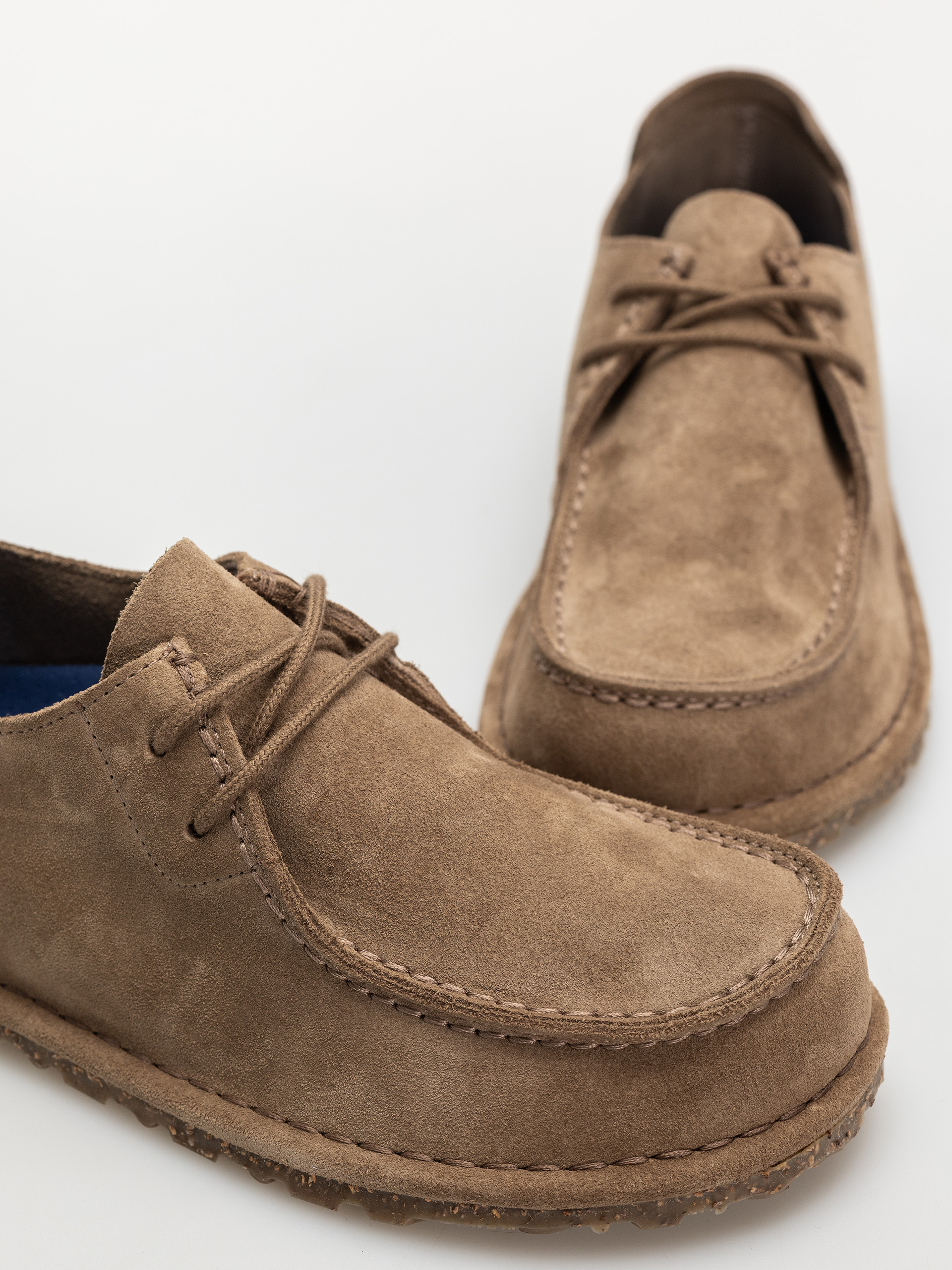 Взуття Birkenstock Utti Lace Suede Leather Narrow Wmn (gray taupe)