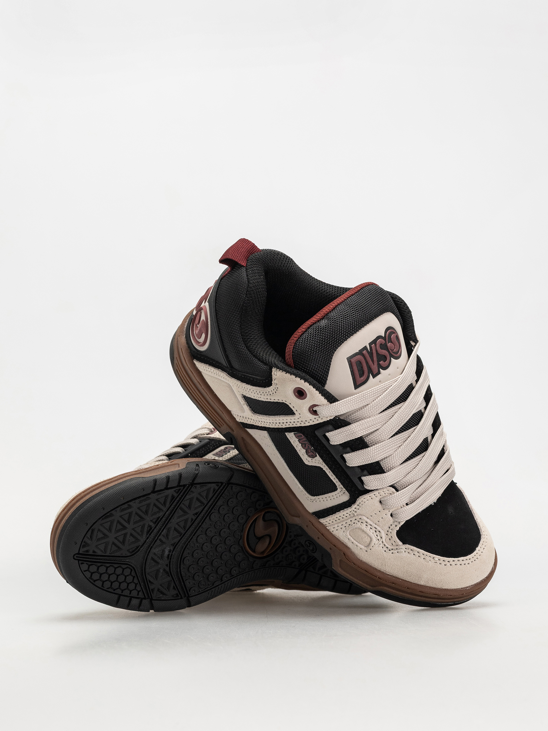 Взуття DVS Comanche (slv/gry/blk/ruby wine)