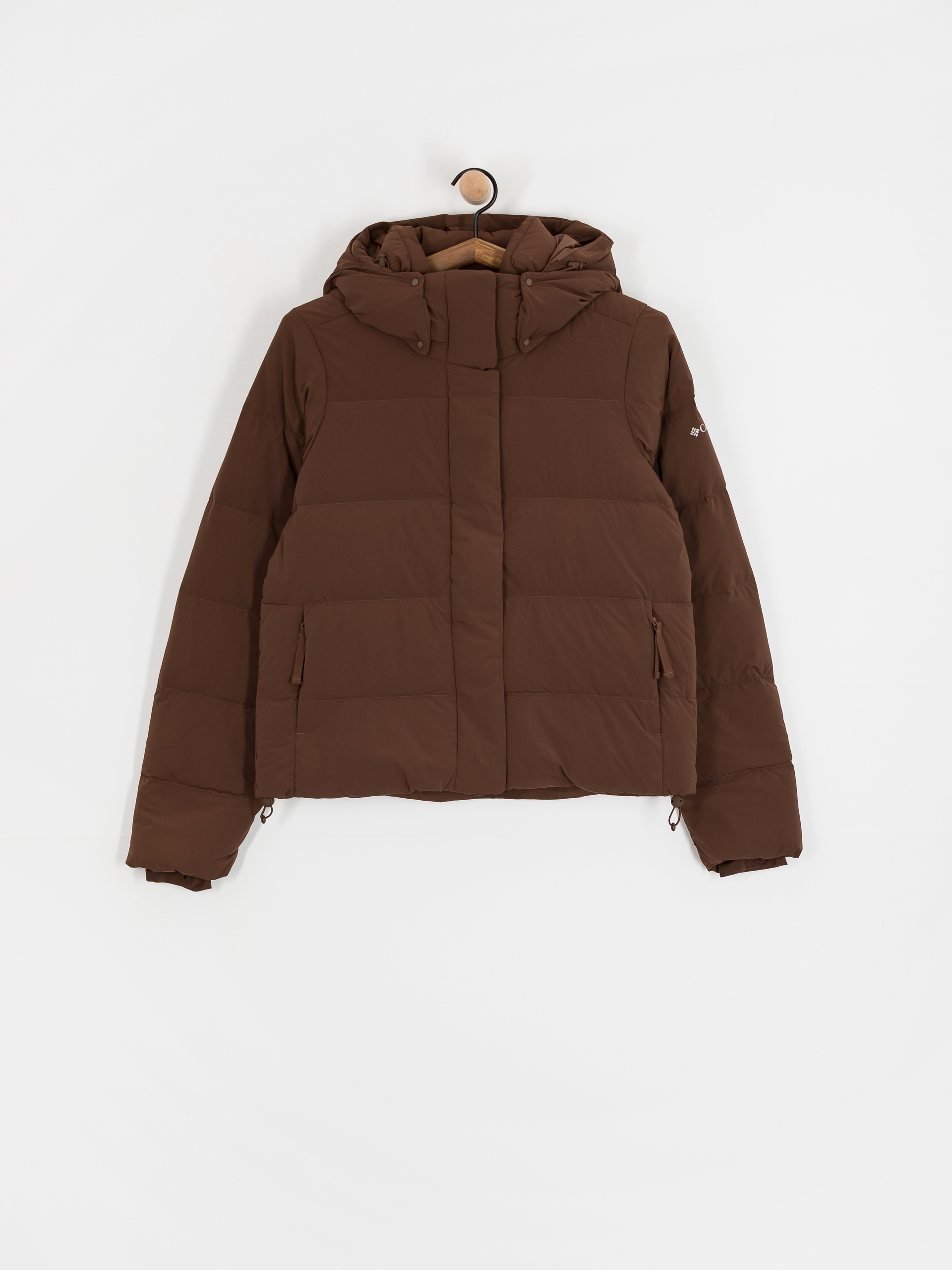 Куртка Columbia Amaze Puff Hooded Wmn - коричневий (tobacco)