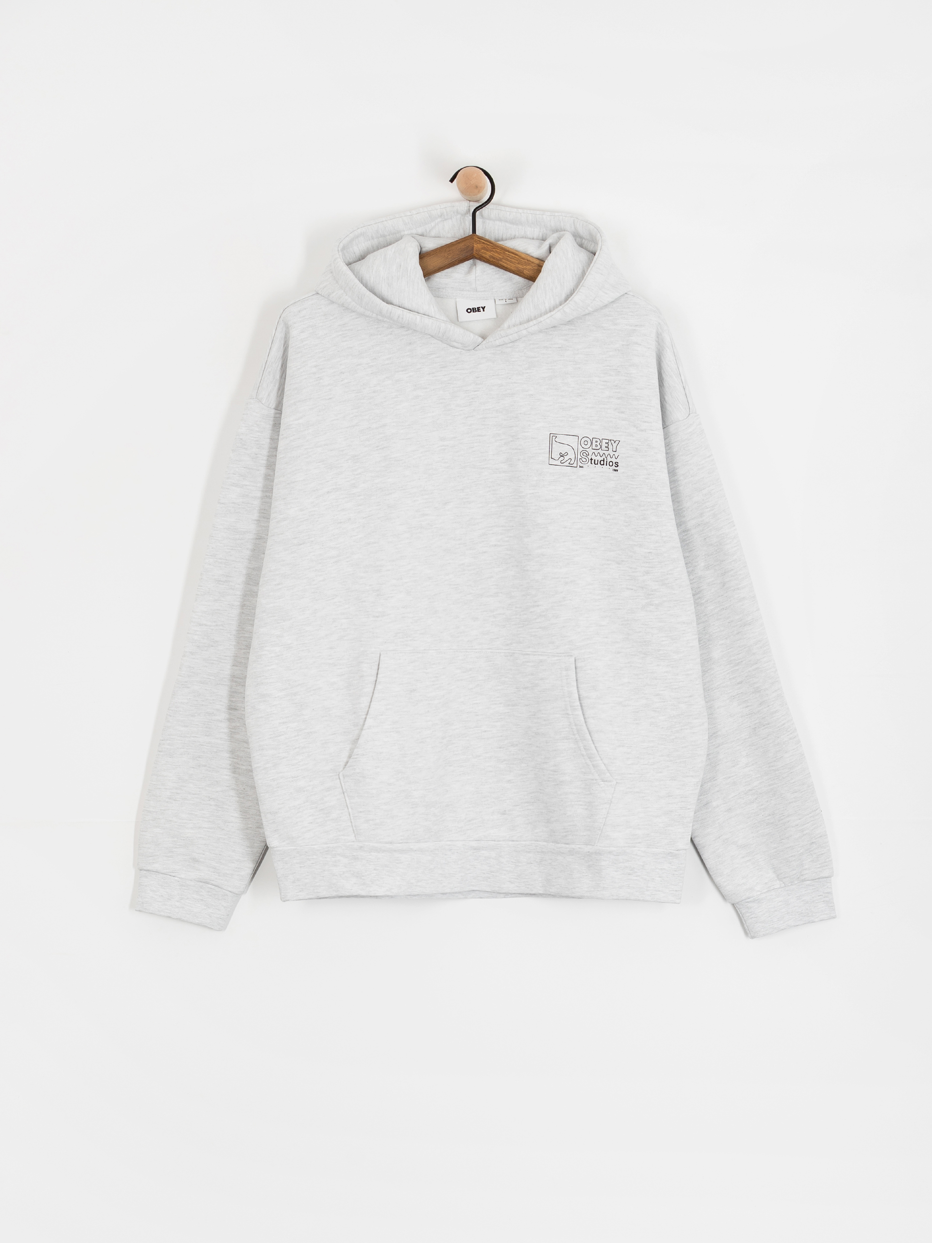 Худі OBEY Nico Extra Heavy HD (ash grey)