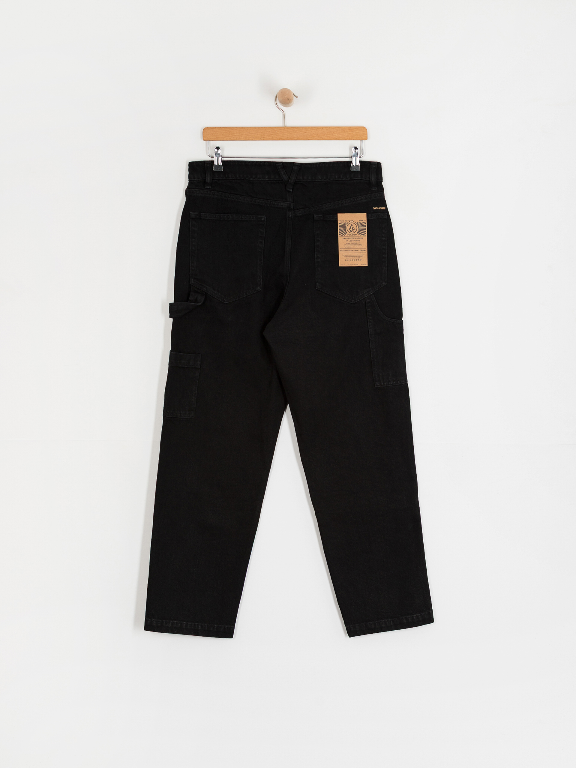 Штани Volcom Karpendter Lse Tprd Denim (black)