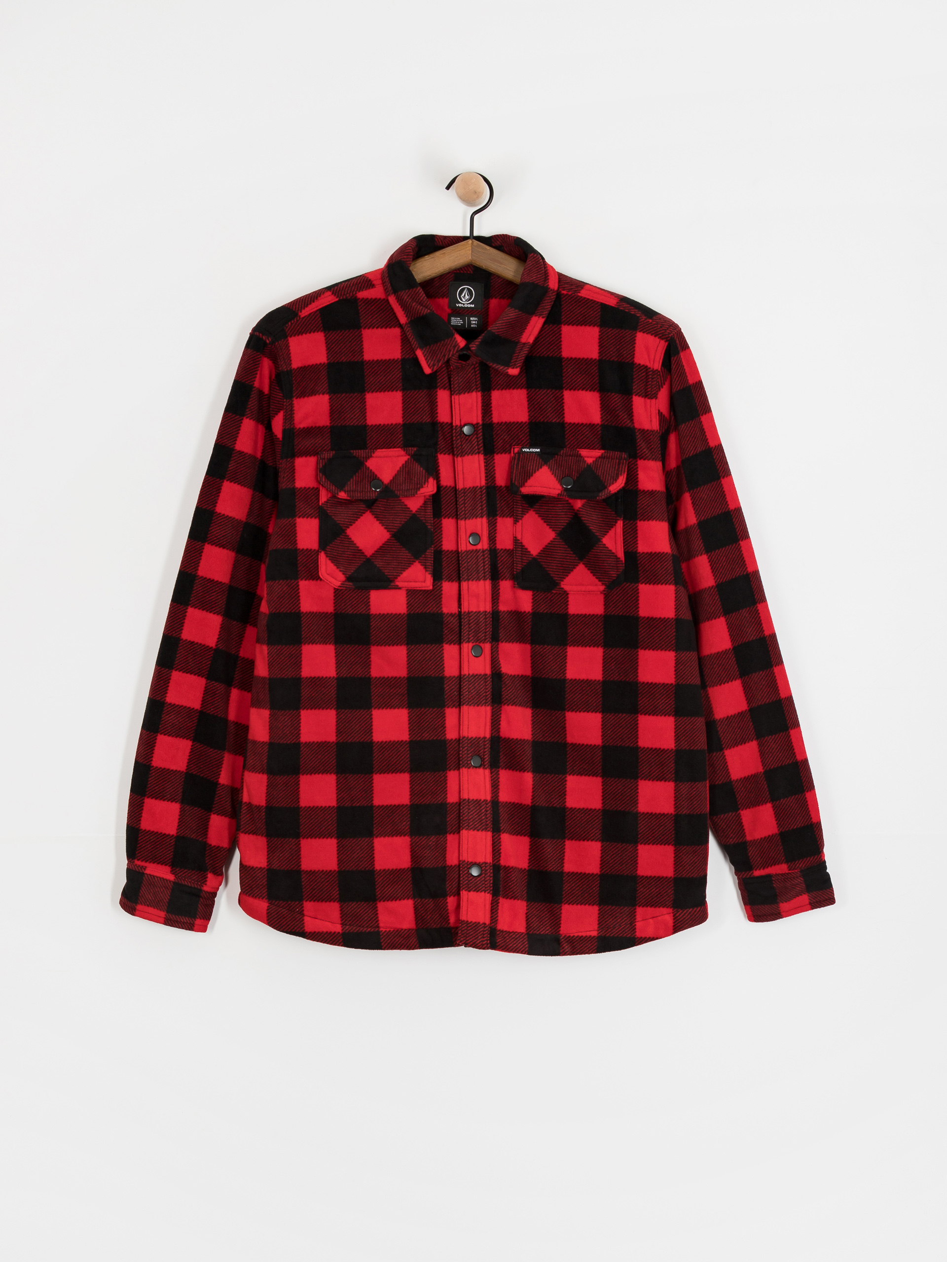 Сорочка Volcom Bowered Fleece (lifeguard red)