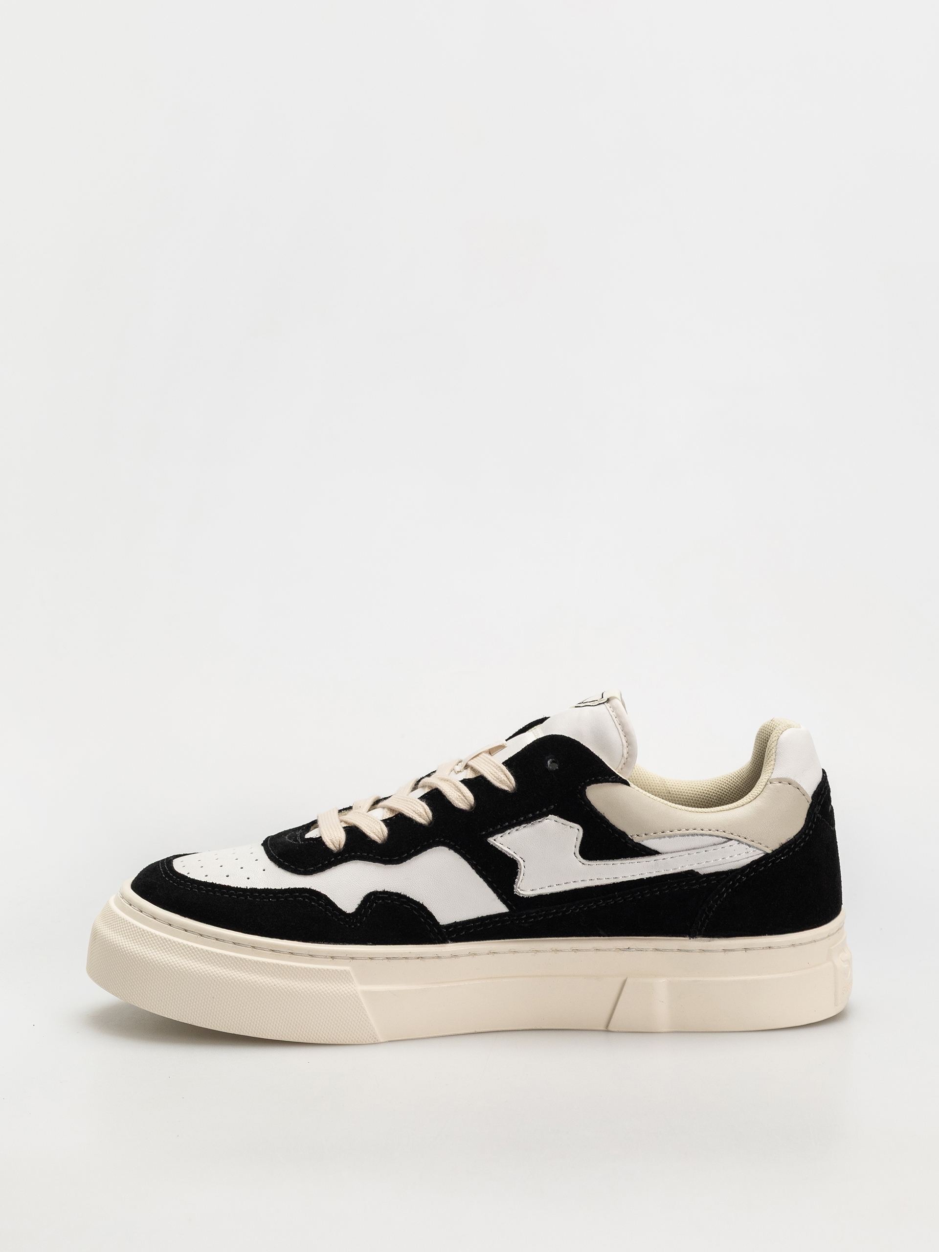Взуття Stepney Workers Club Pearl S-Strike (suede leather black white)