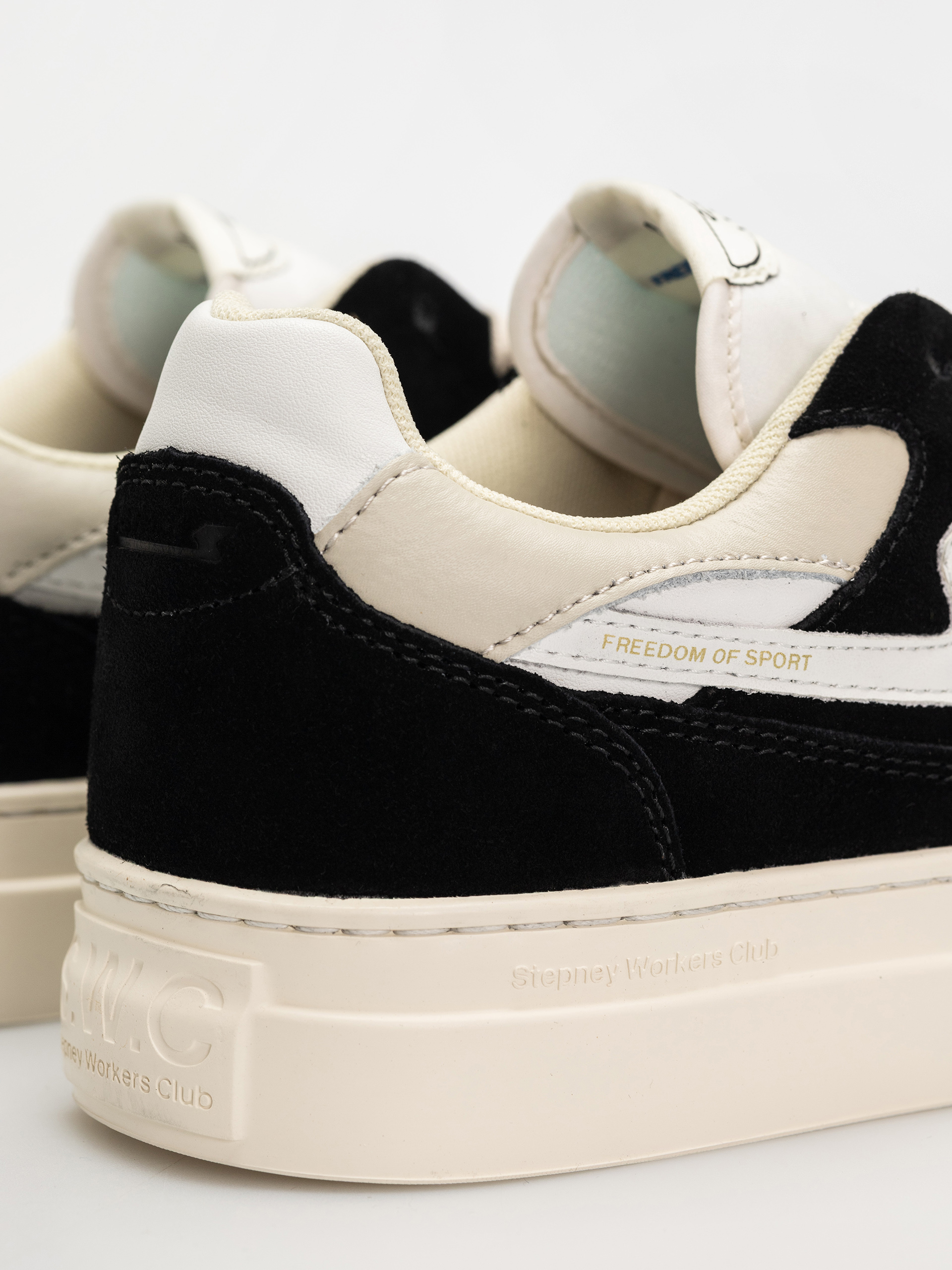 Взуття Stepney Workers Club Pearl S-Strike (suede leather black white)
