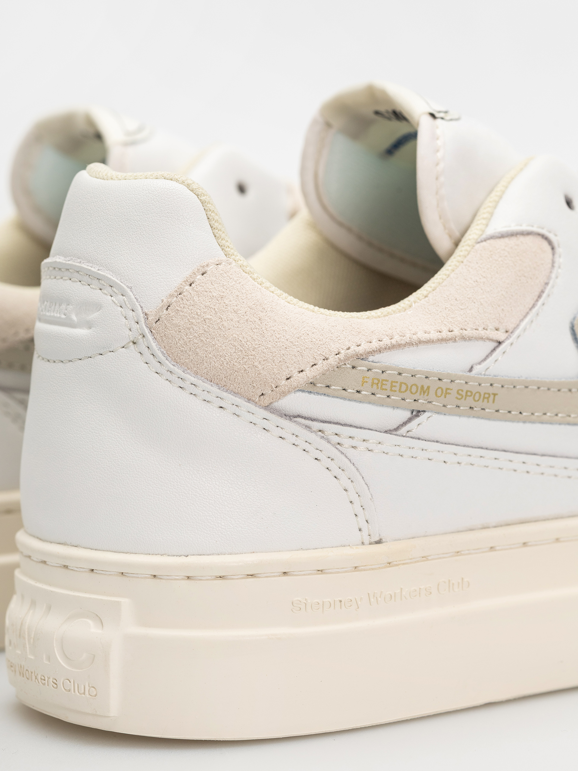 Взуття Stepney Workers Club Pearl S-Strike (leather white putty)