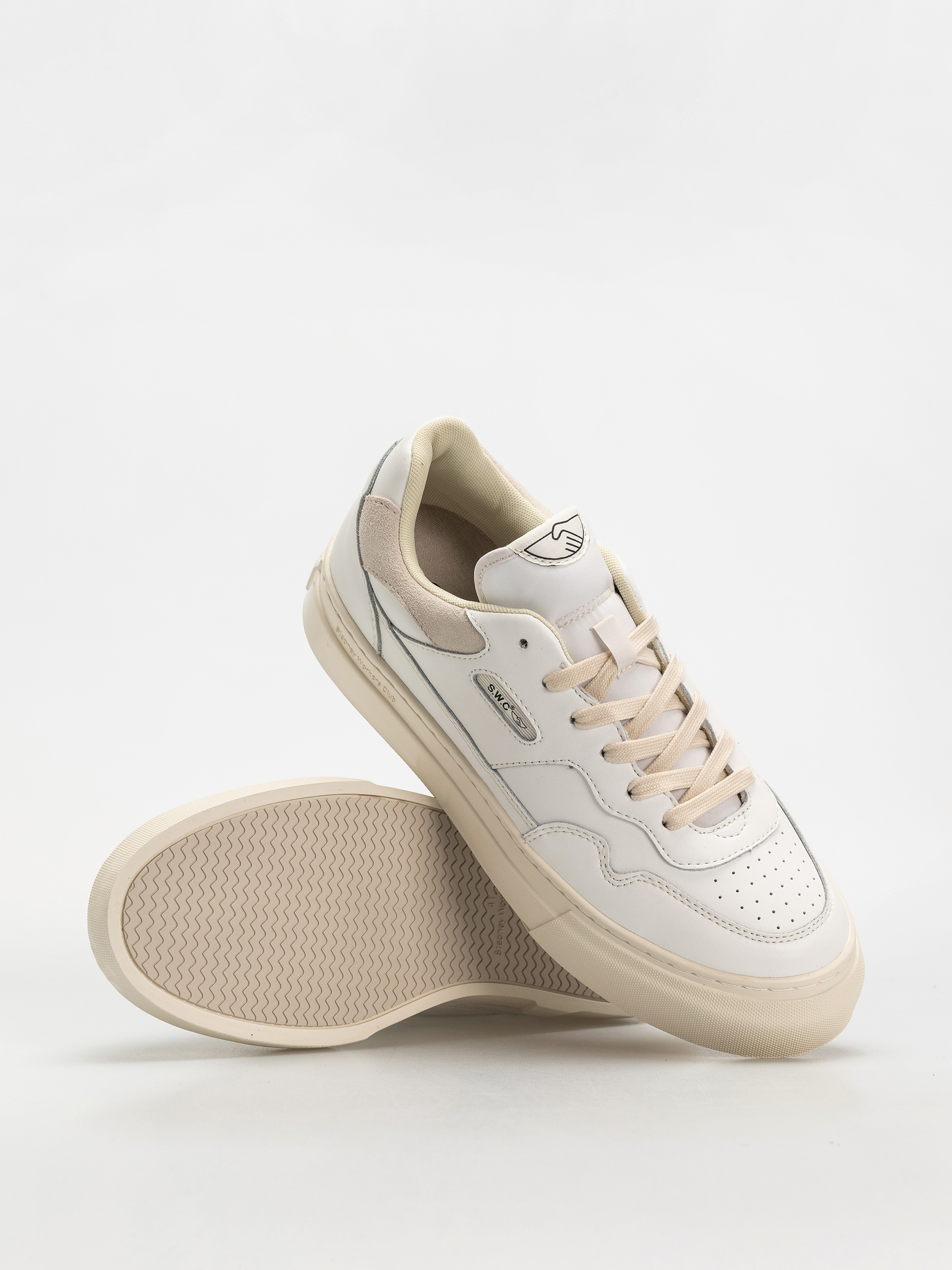 Взуття Stepney Workers Club Pearl (leather white putty)