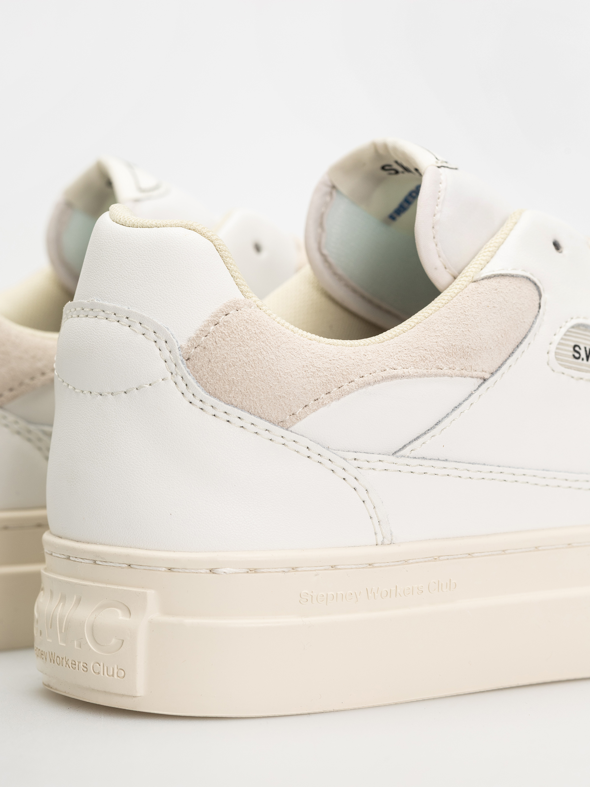Взуття Stepney Workers Club Pearl (leather white putty)