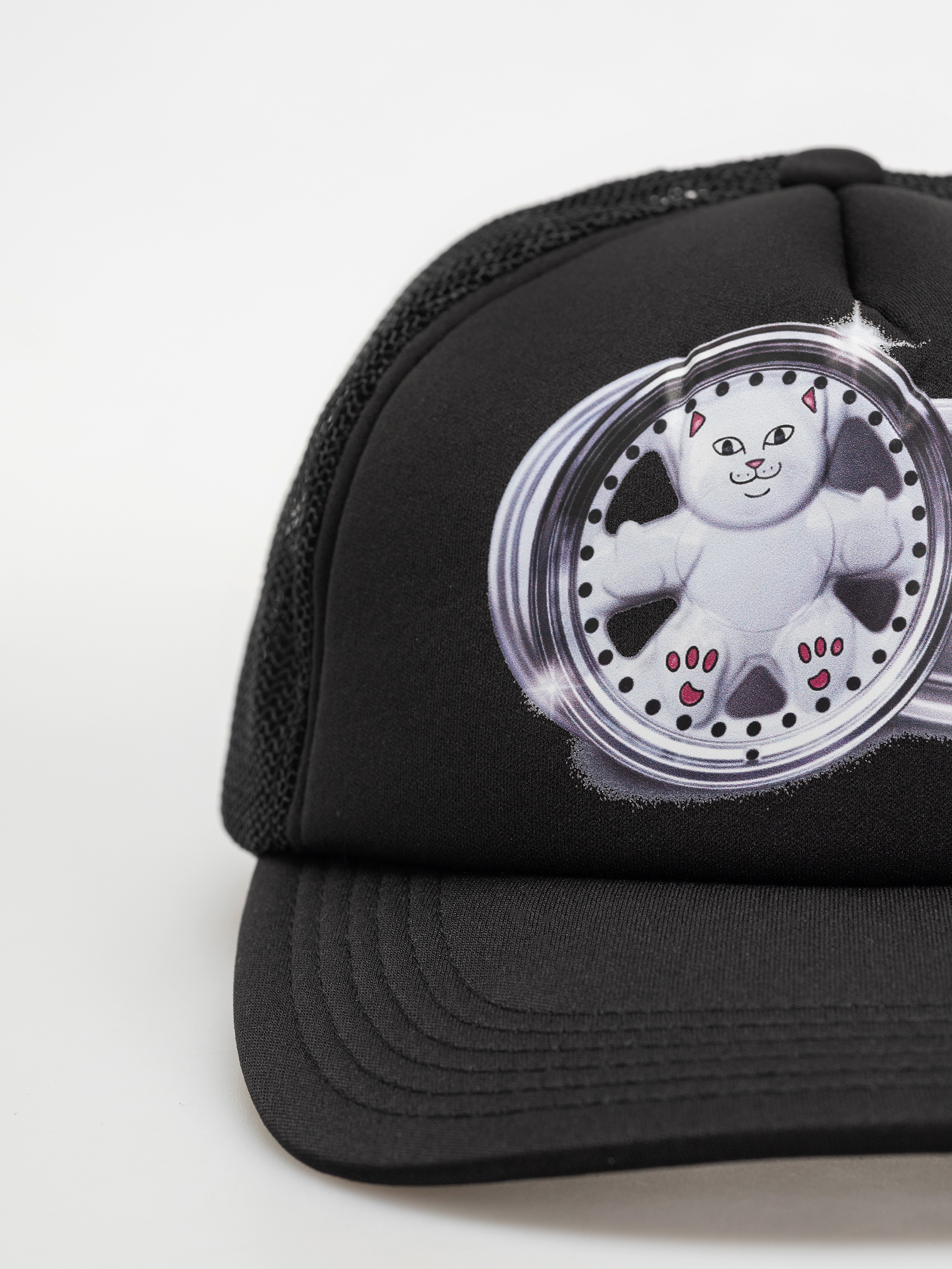 Кепка RipNDip Nerm Wheels Trucker (black)