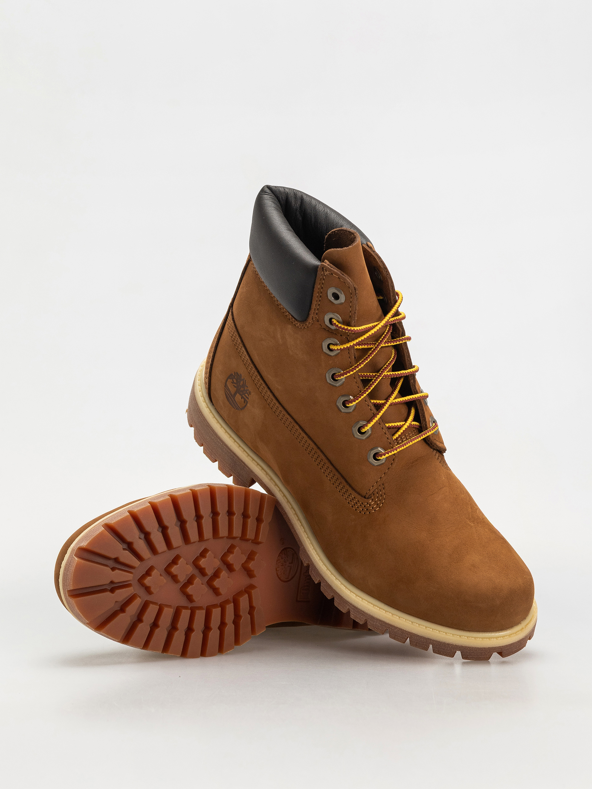 Зимове взуття Timberland Premium 6 Inch (dark wheat nubuck)