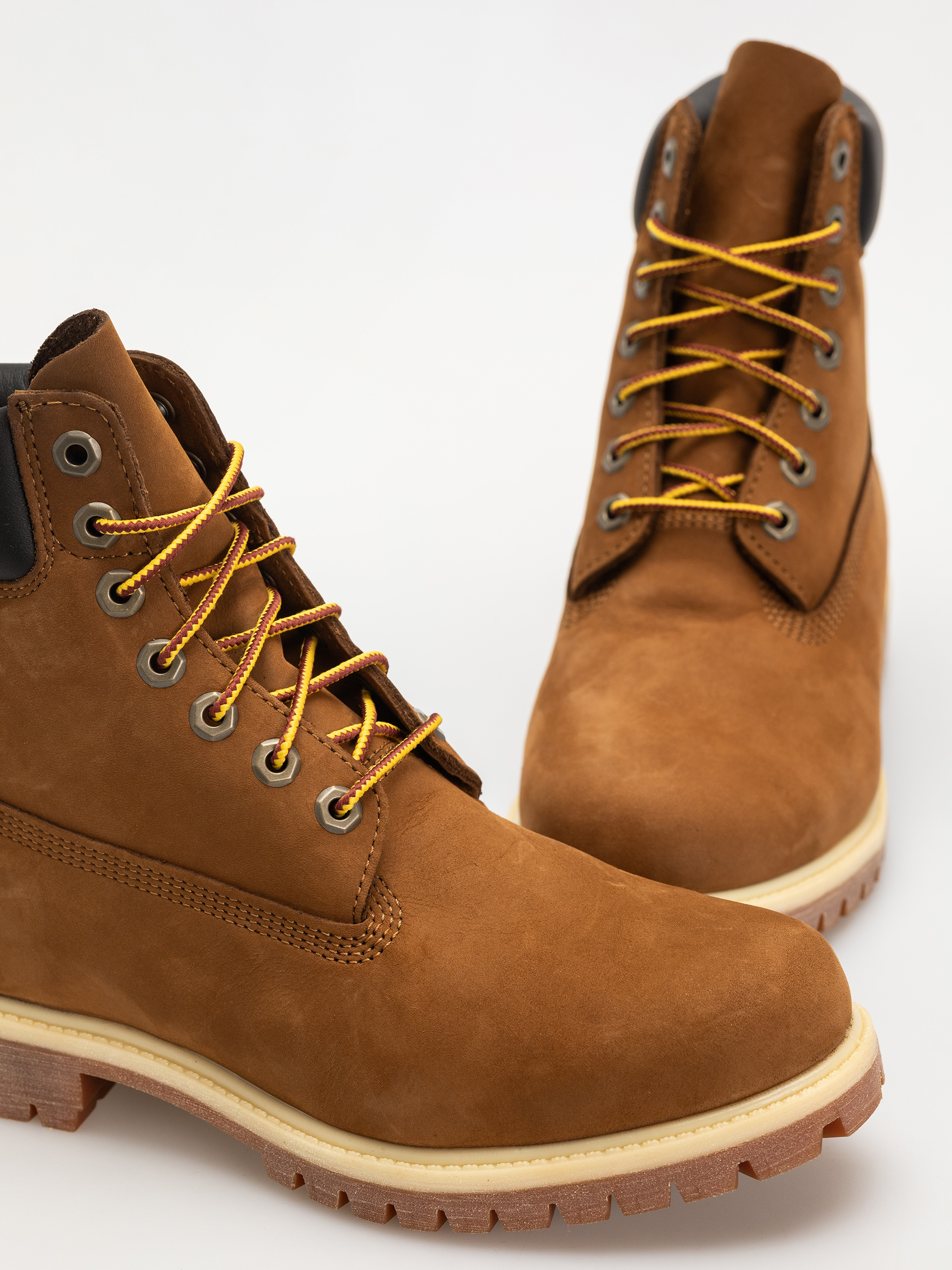 Зимове взуття Timberland Premium 6 Inch (dark wheat nubuck)