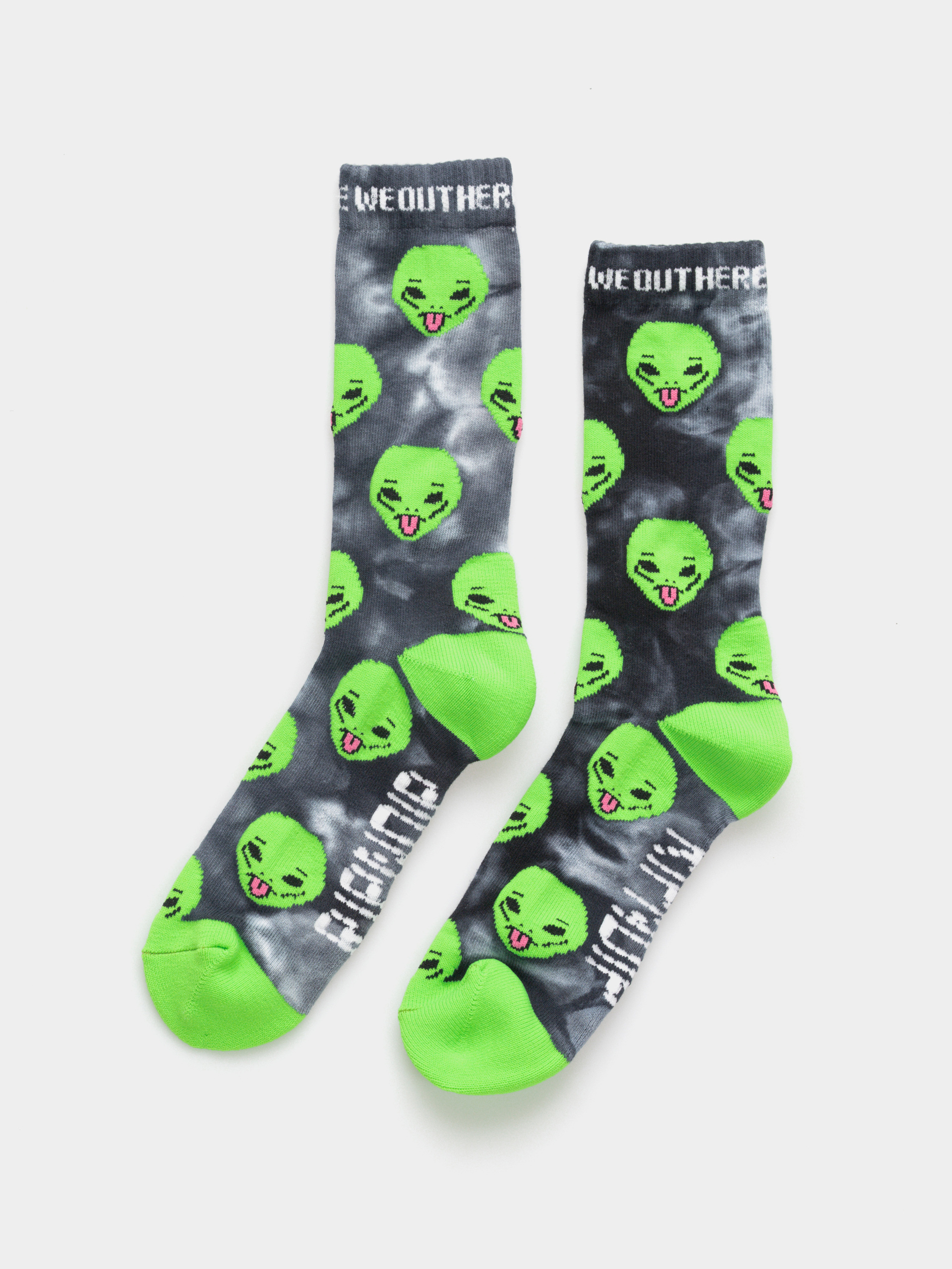  Шкарпетки RipNDip We Out Here (black lighting wash)