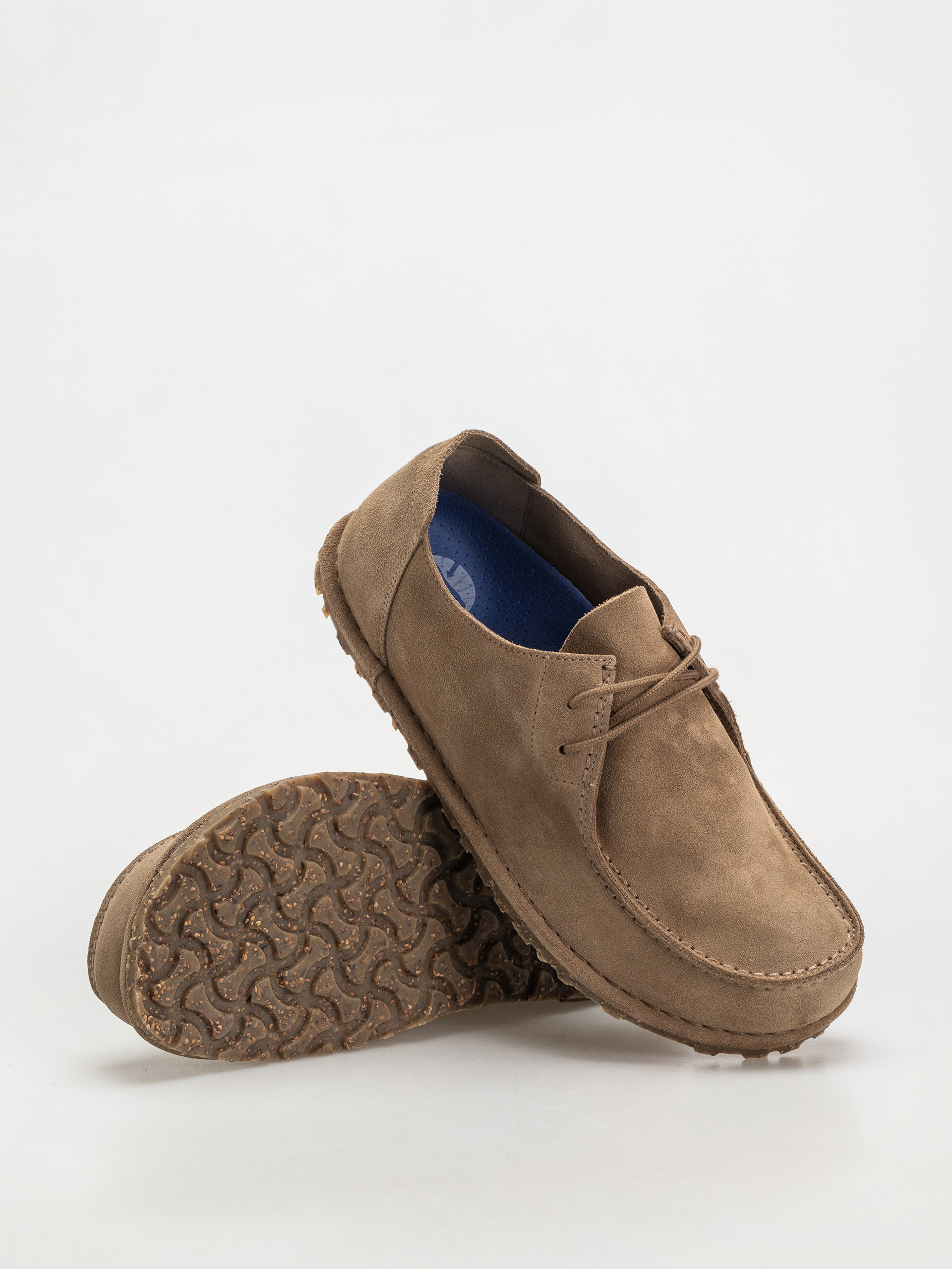 Взуття Birkenstock Utti Lace Suede Leather Regular (gray taupe)