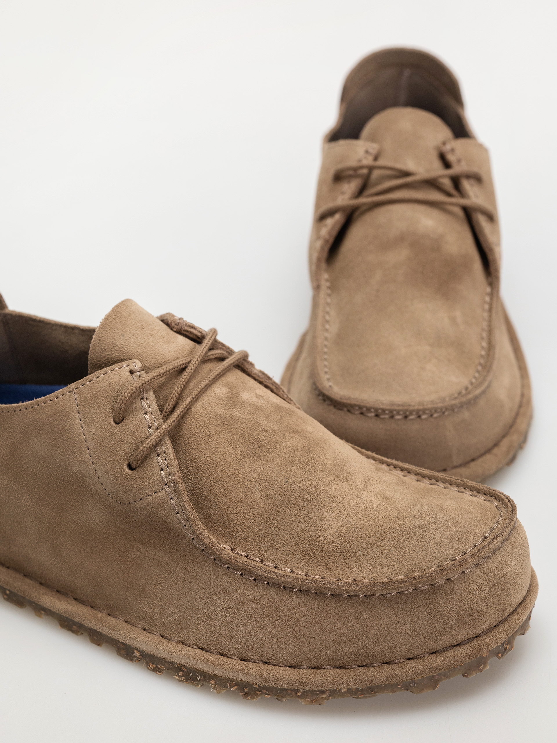 Шльопанці Birkenstock Utti Lace Suede Leather Regular (gray taupe)