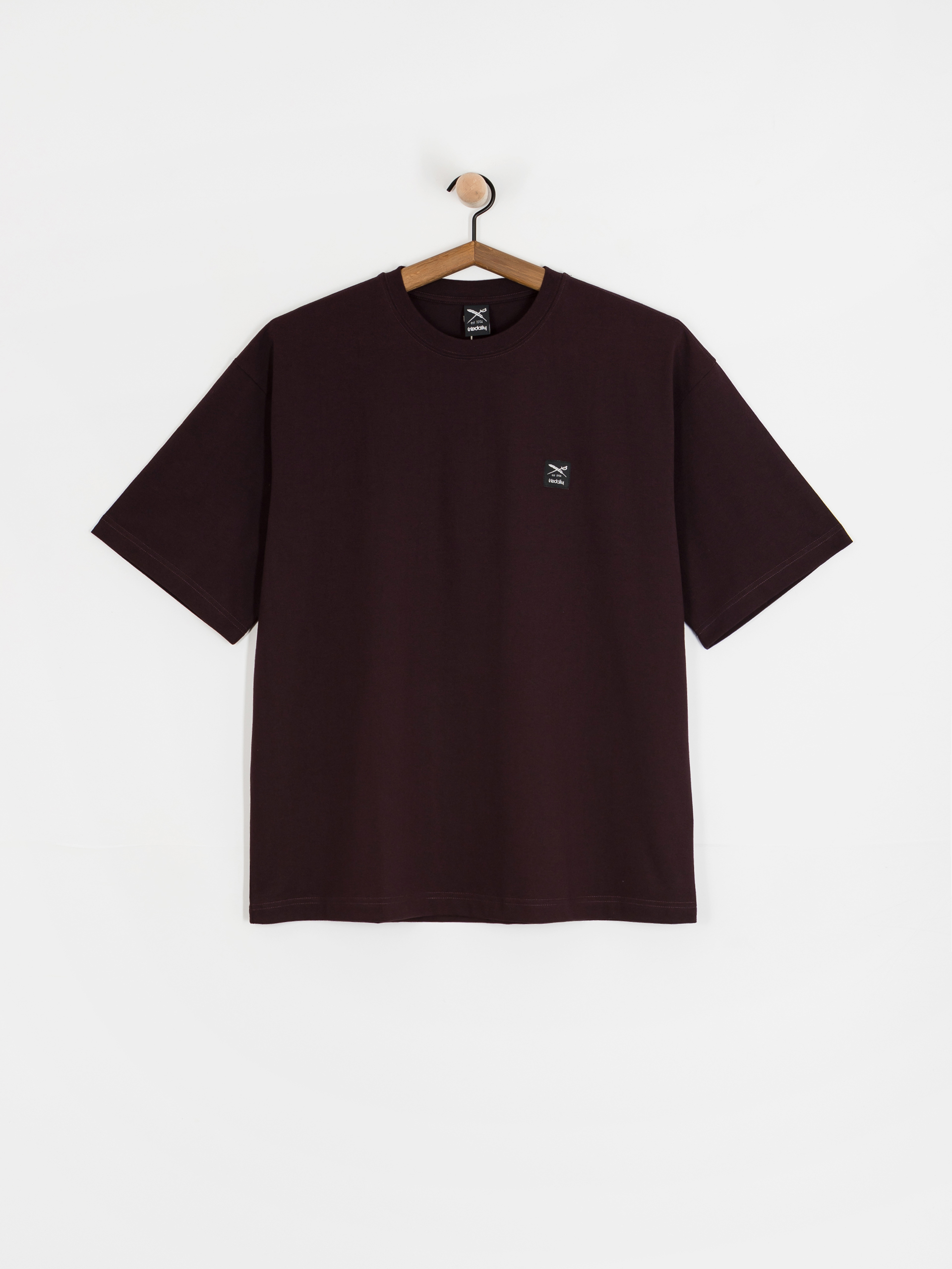 Футболка Iriedaily Heavy Flag (aubergine)