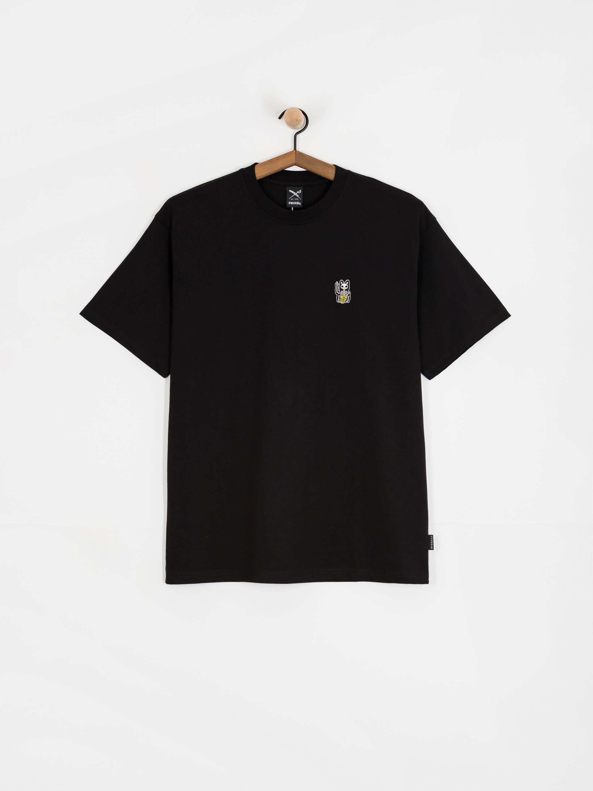 Футболка Iriedaily Bone Cat (black)