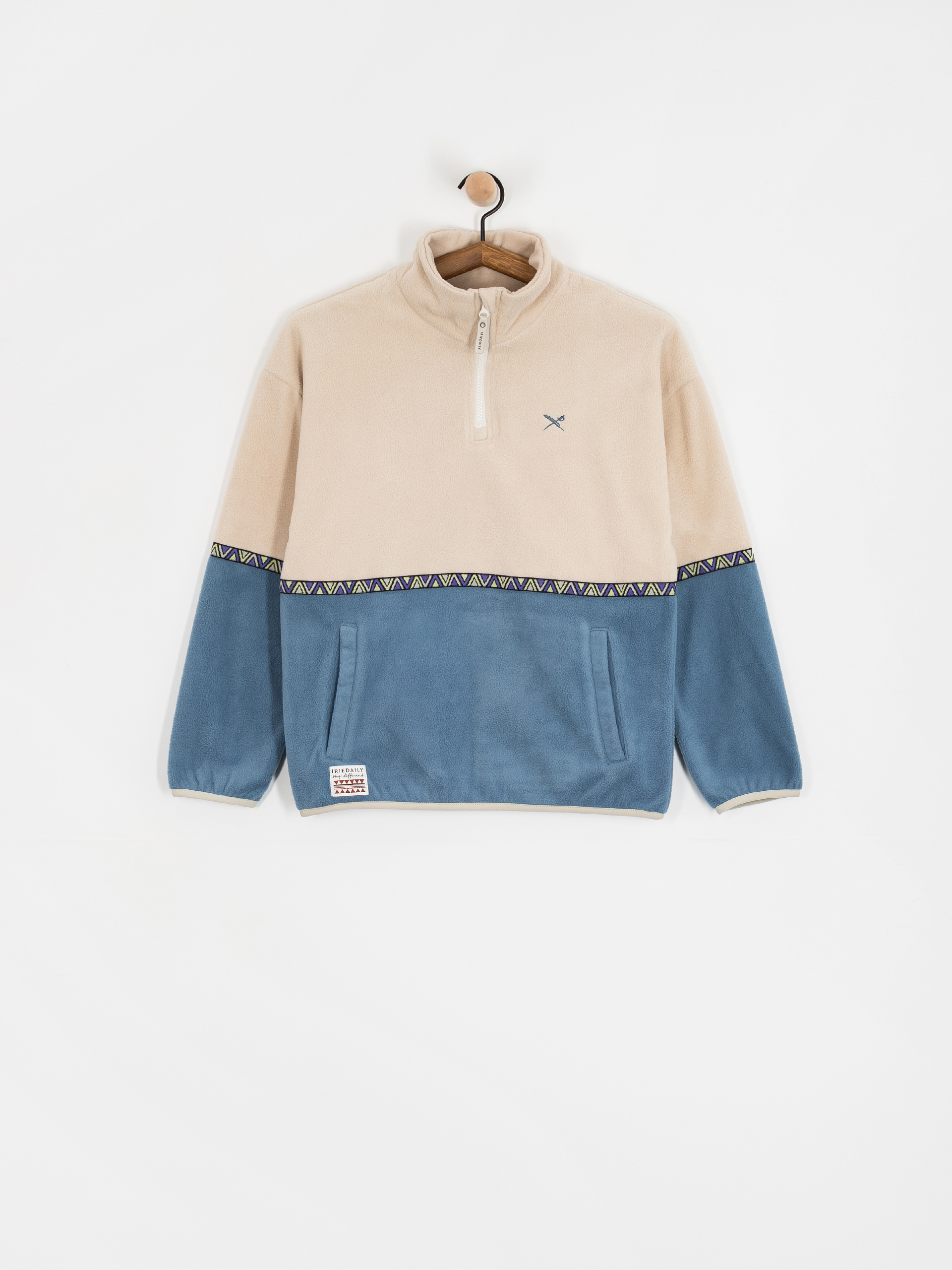 Флісовий светр Iriedaily Holina Wmn (grey blue)