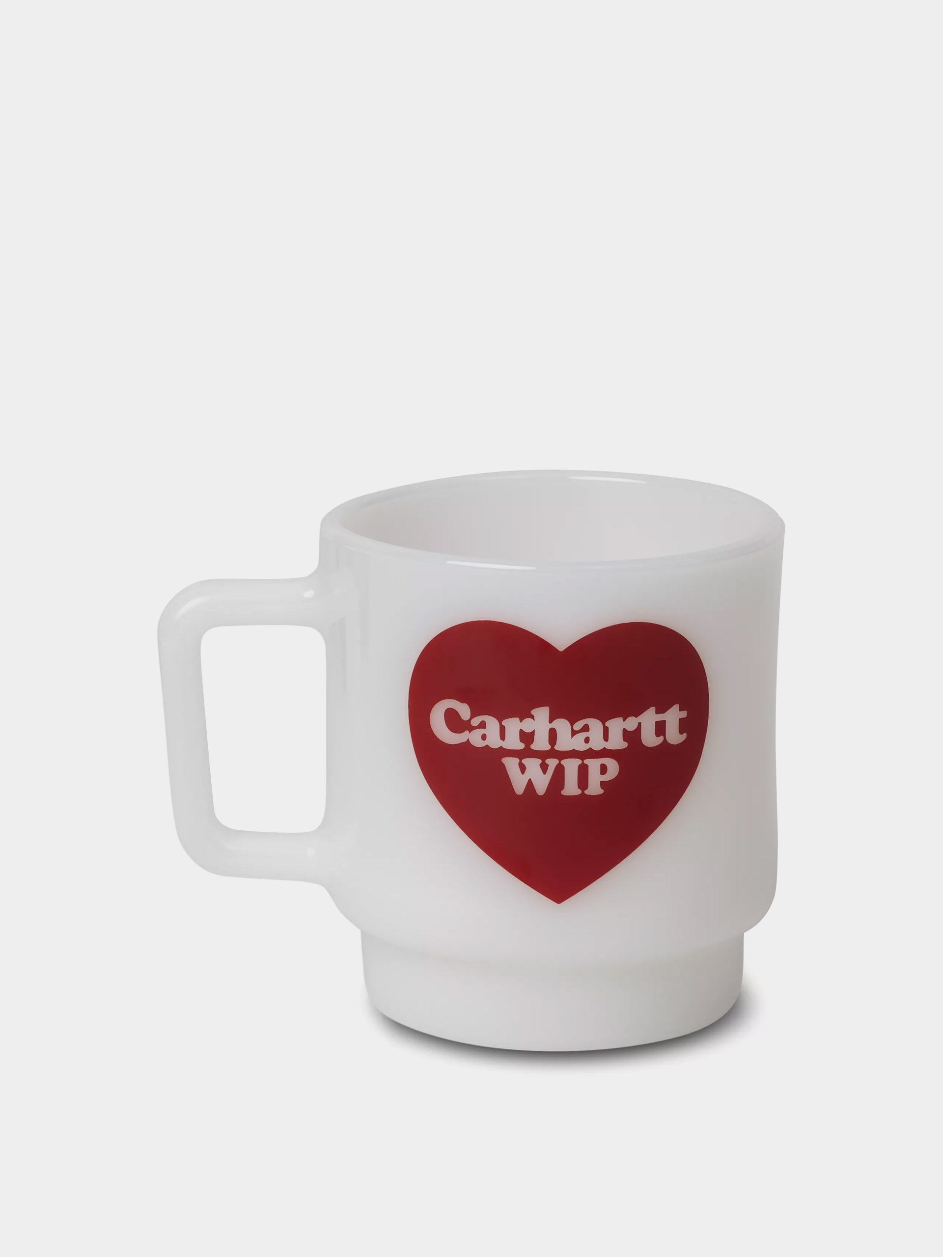 Чашка Carhartt WIP Heart Glass Mug (white)