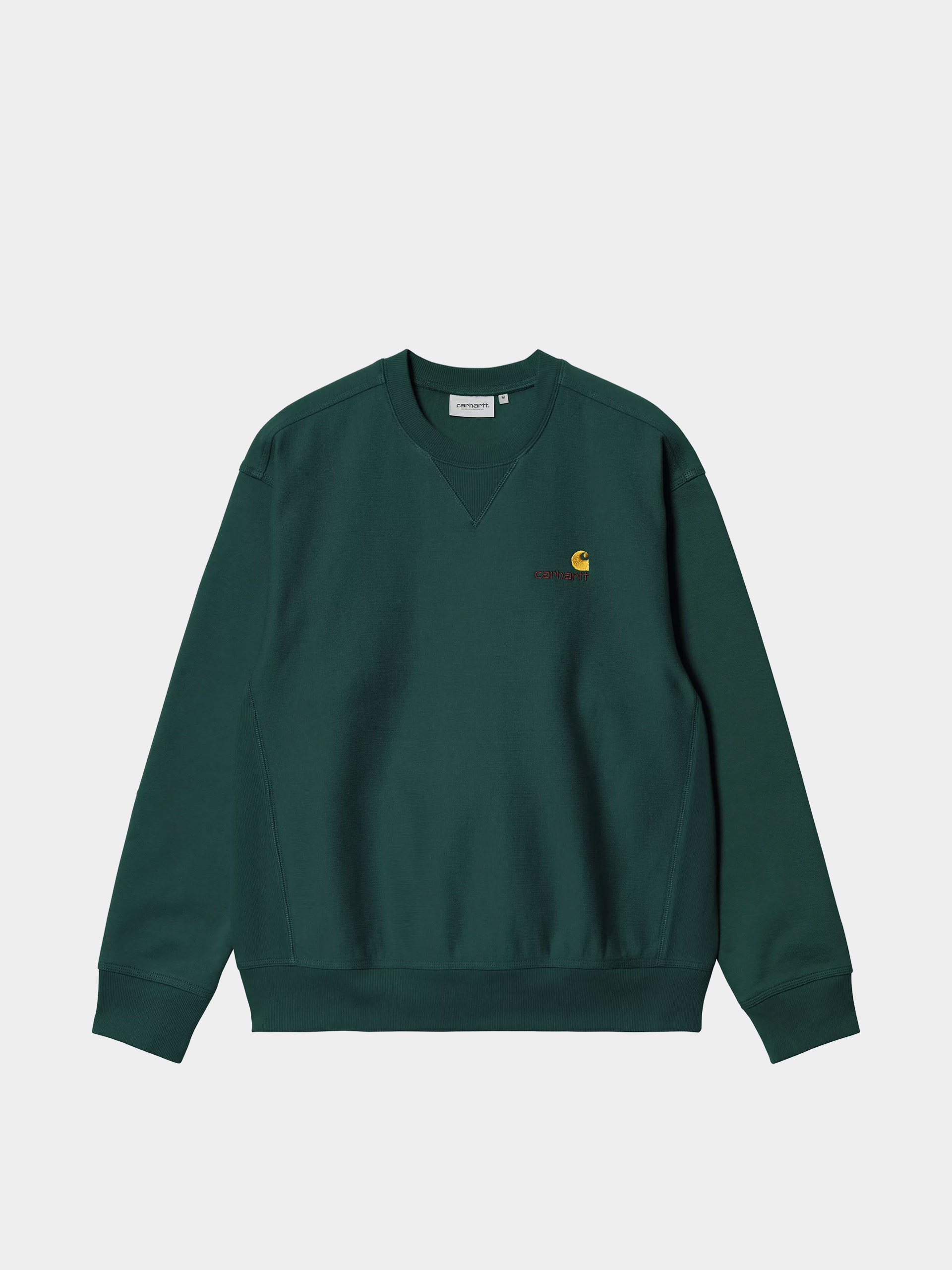 Світшот Carhartt WIP American Script (dark fir)