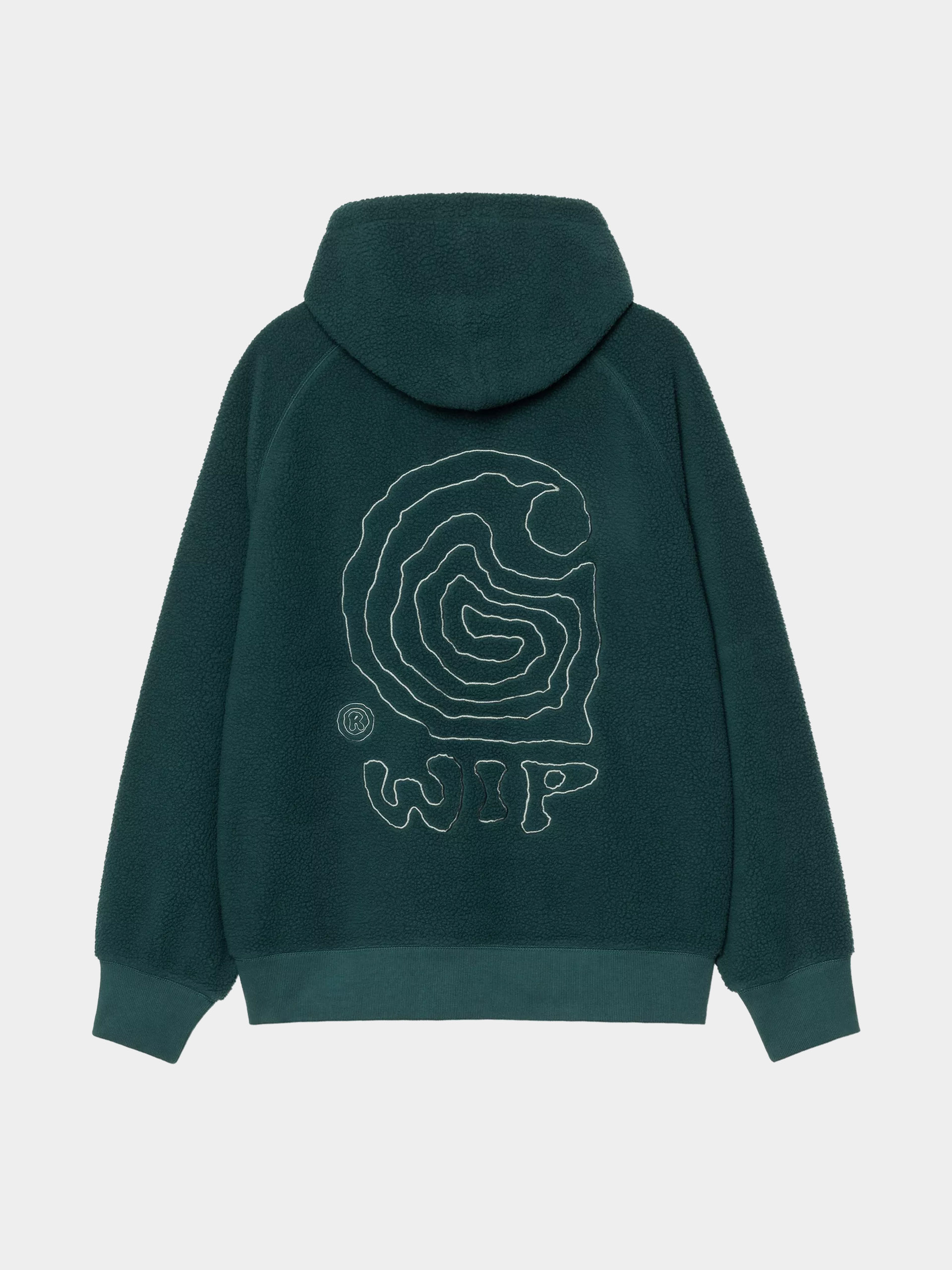 Худі Carhartt WIP Helix HD (deep lagoon/silver pine)