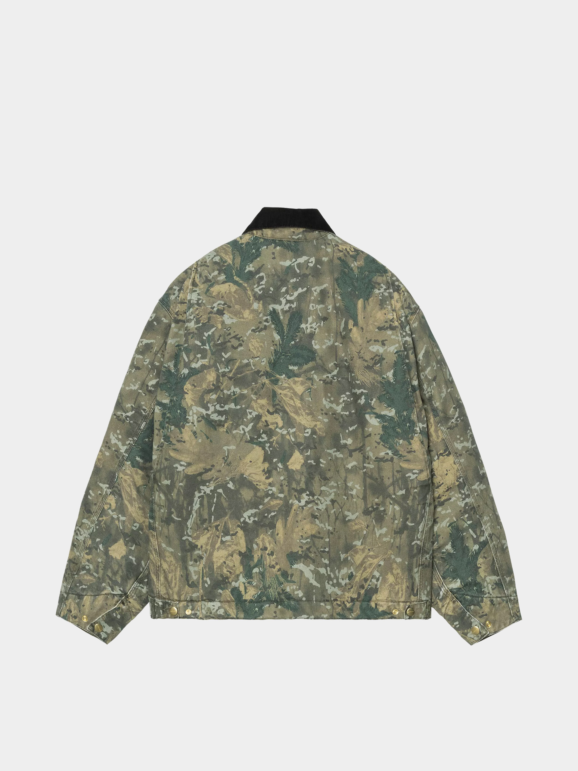 Куртка Carhartt WIP OG Detroit (camo combi/green/black/stone washed)