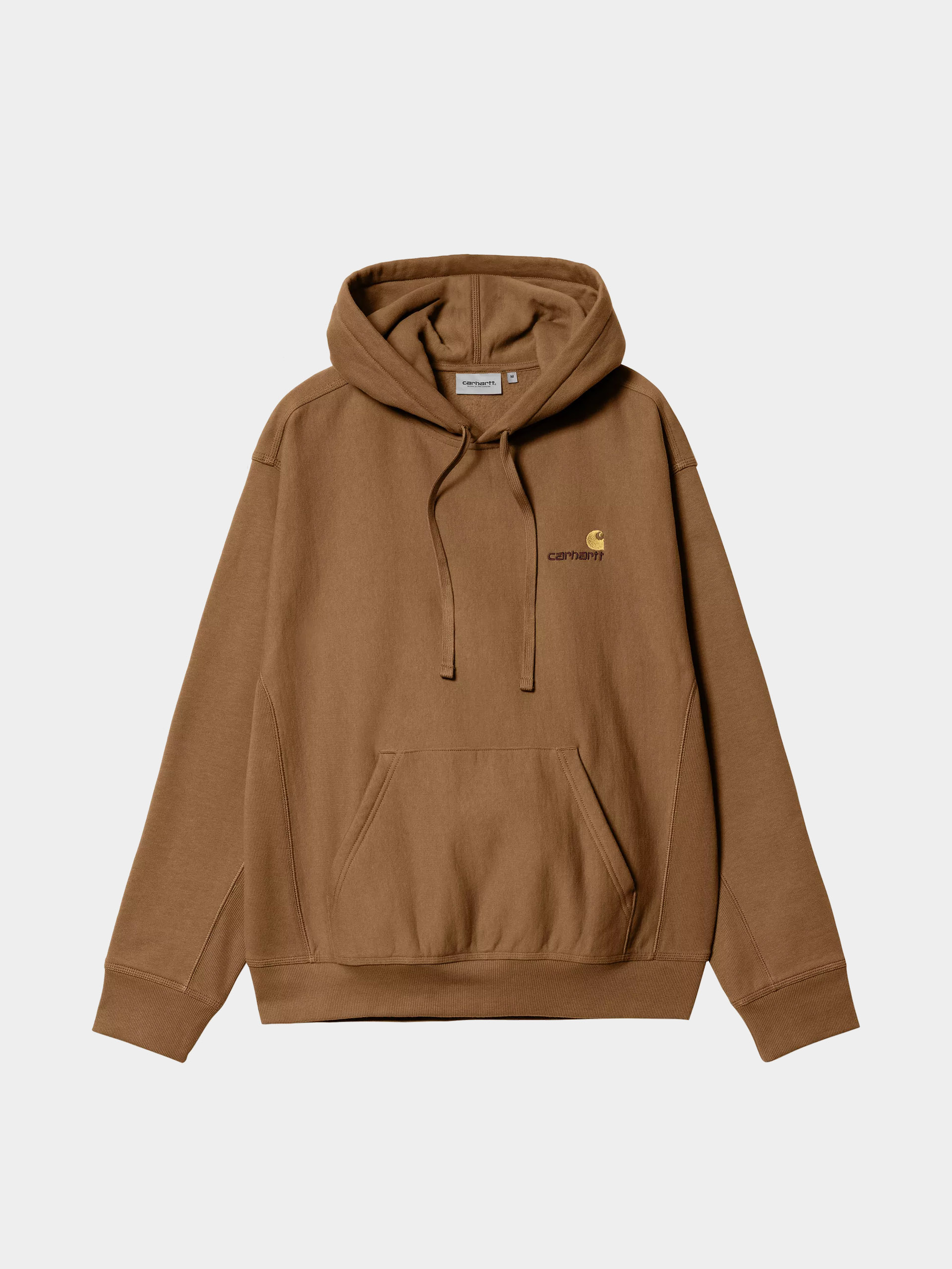 Худі Carhartt WIP American Script HD (hamilton brown)