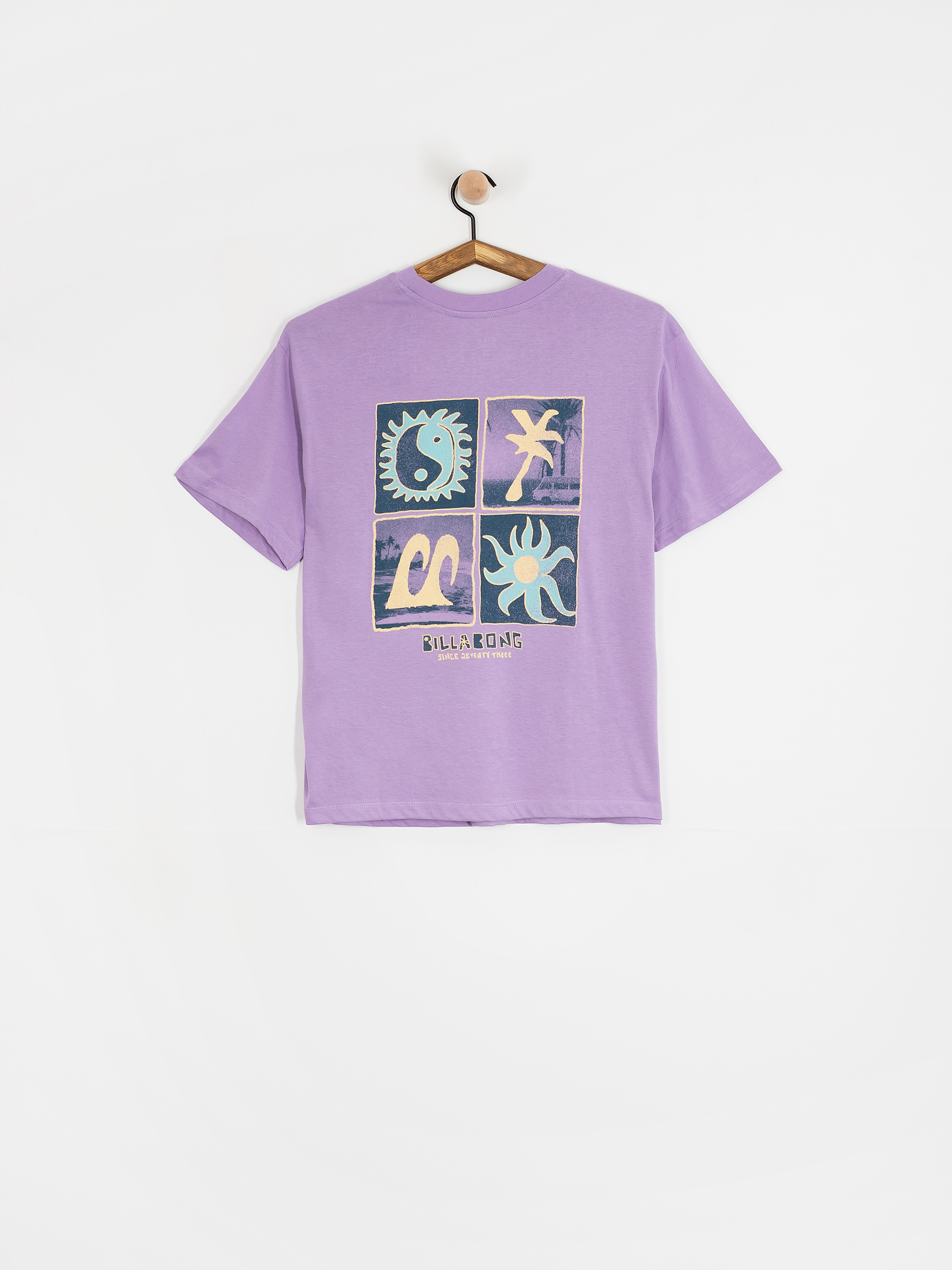 Футболка Billabong Mixing Vibes Wmn (light purple)