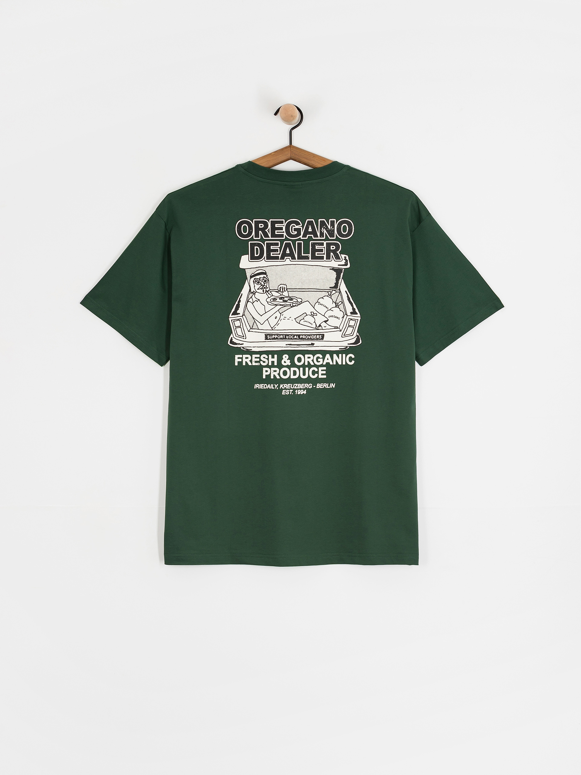 Футболка Iriedaily Oregano Dealer (bottle green)