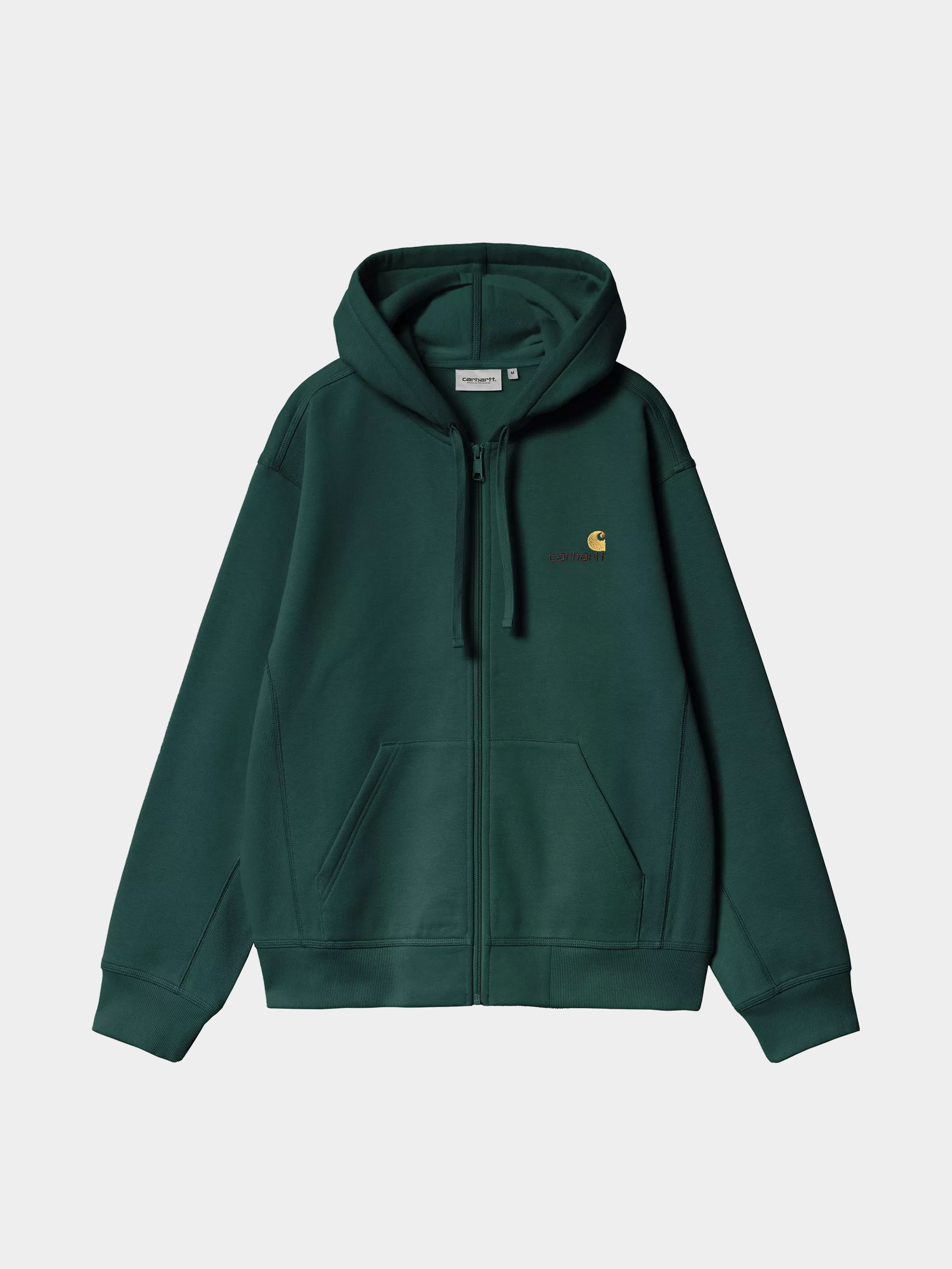 Худі Carhartt WIP American Script ZHD (dark fir)