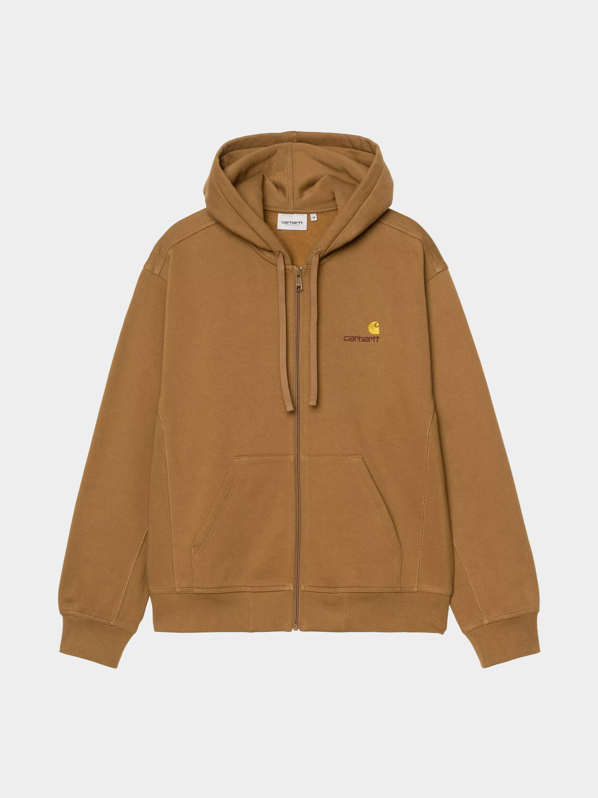 Худі Carhartt WIP American Script ZHD (hamilton brown)