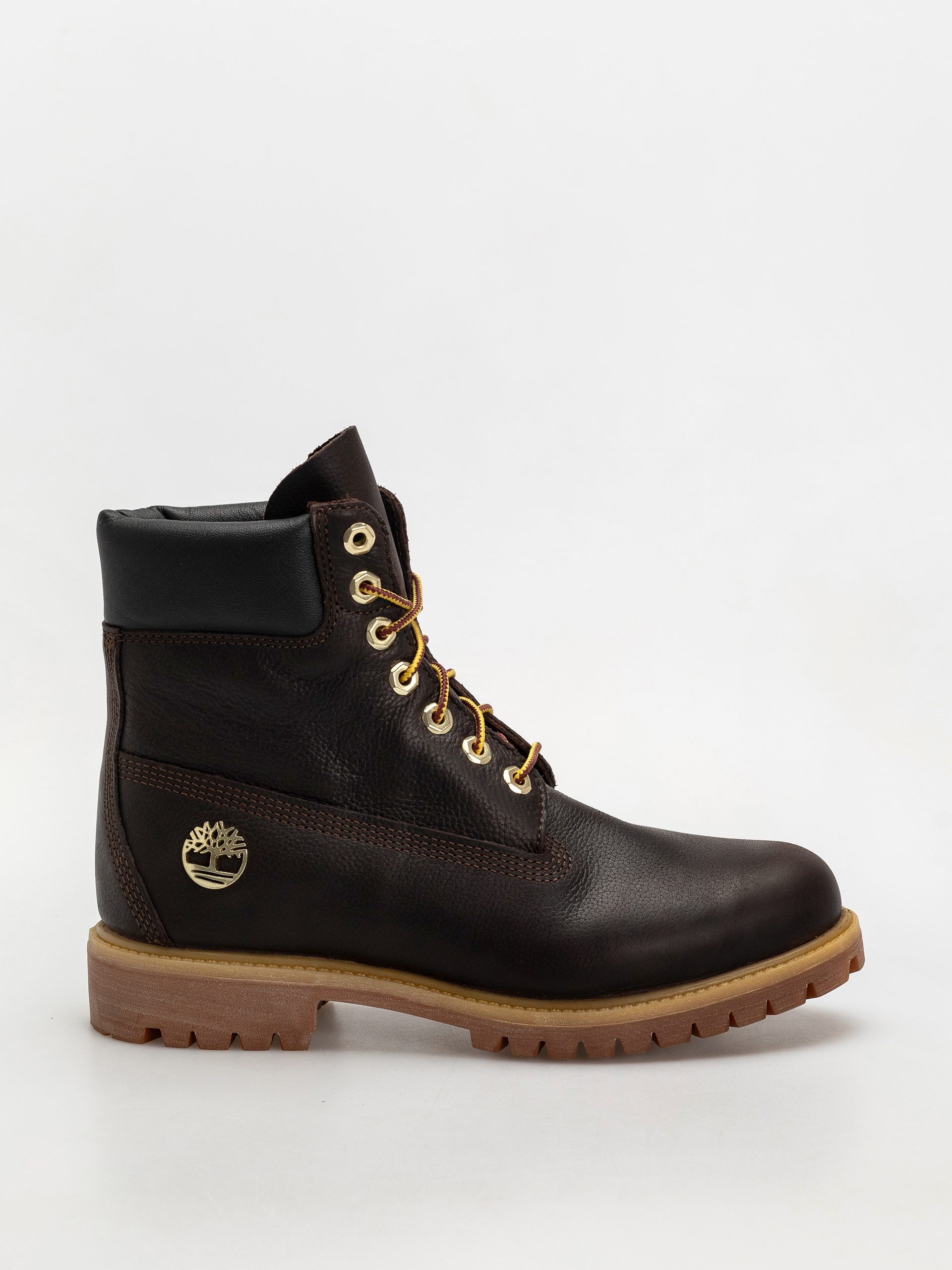 Зимове взуття Timberland Premium 6 Inch (dk brown full grain w blk)