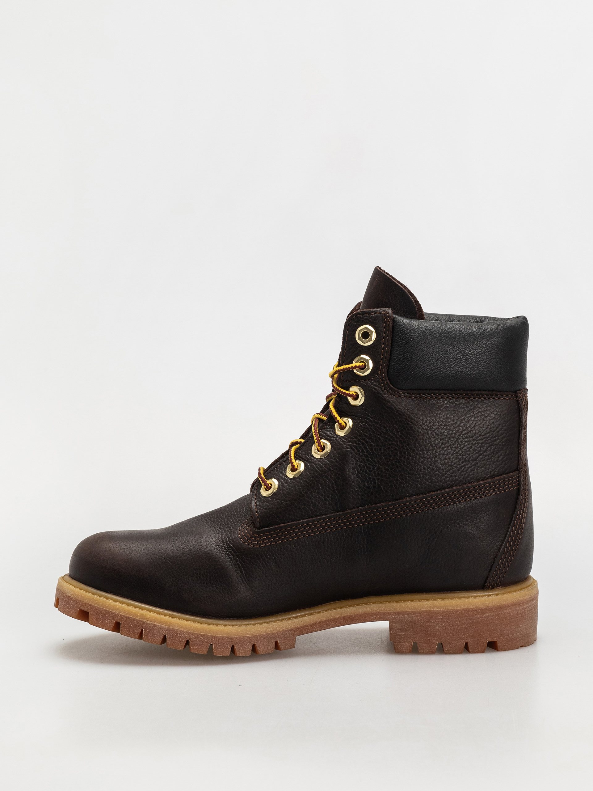 Зимове взуття Timberland Premium 6 Inch (dk brown full grain w blk)