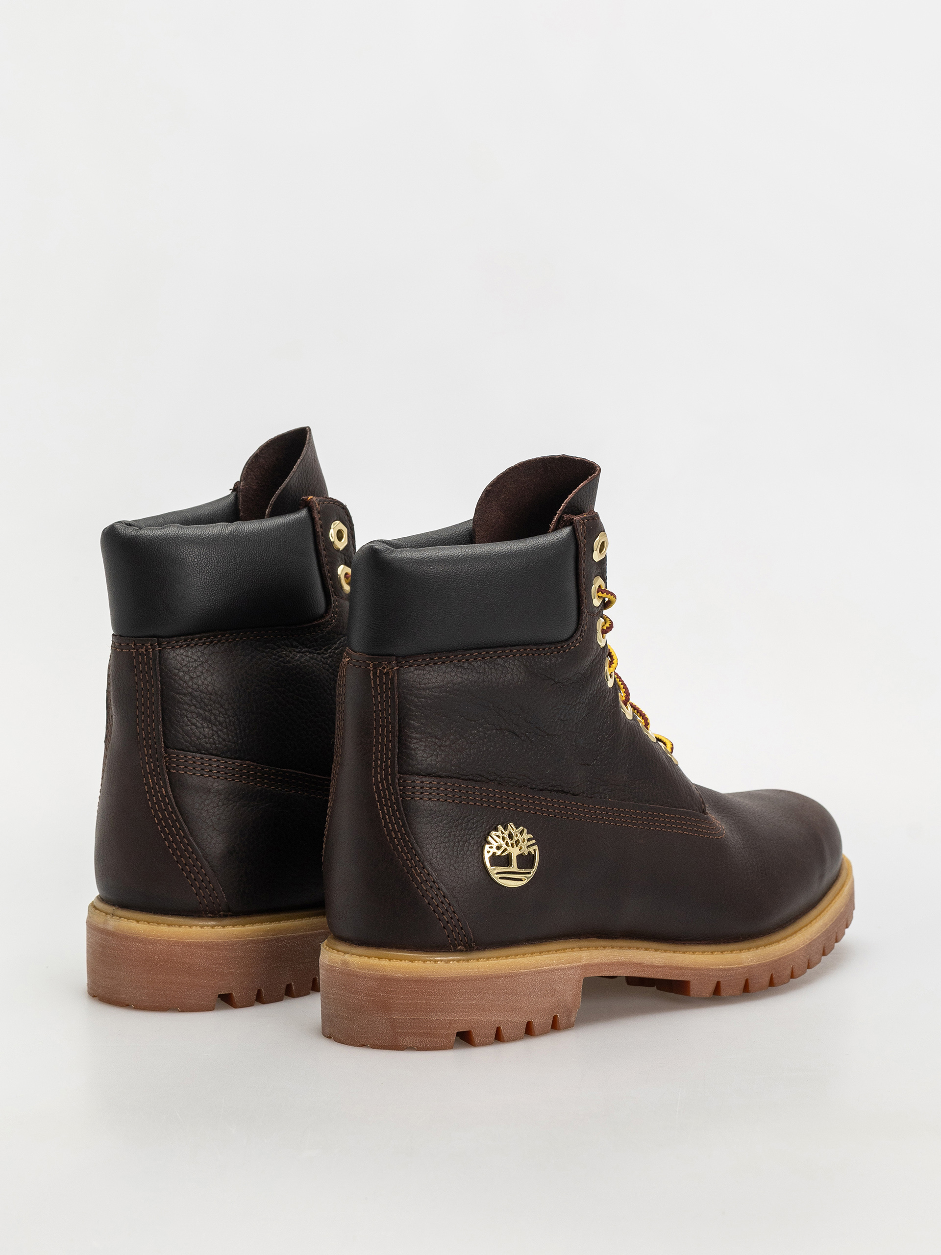 Зимове взуття Timberland Premium 6 Inch (dk brown full grain w blk)