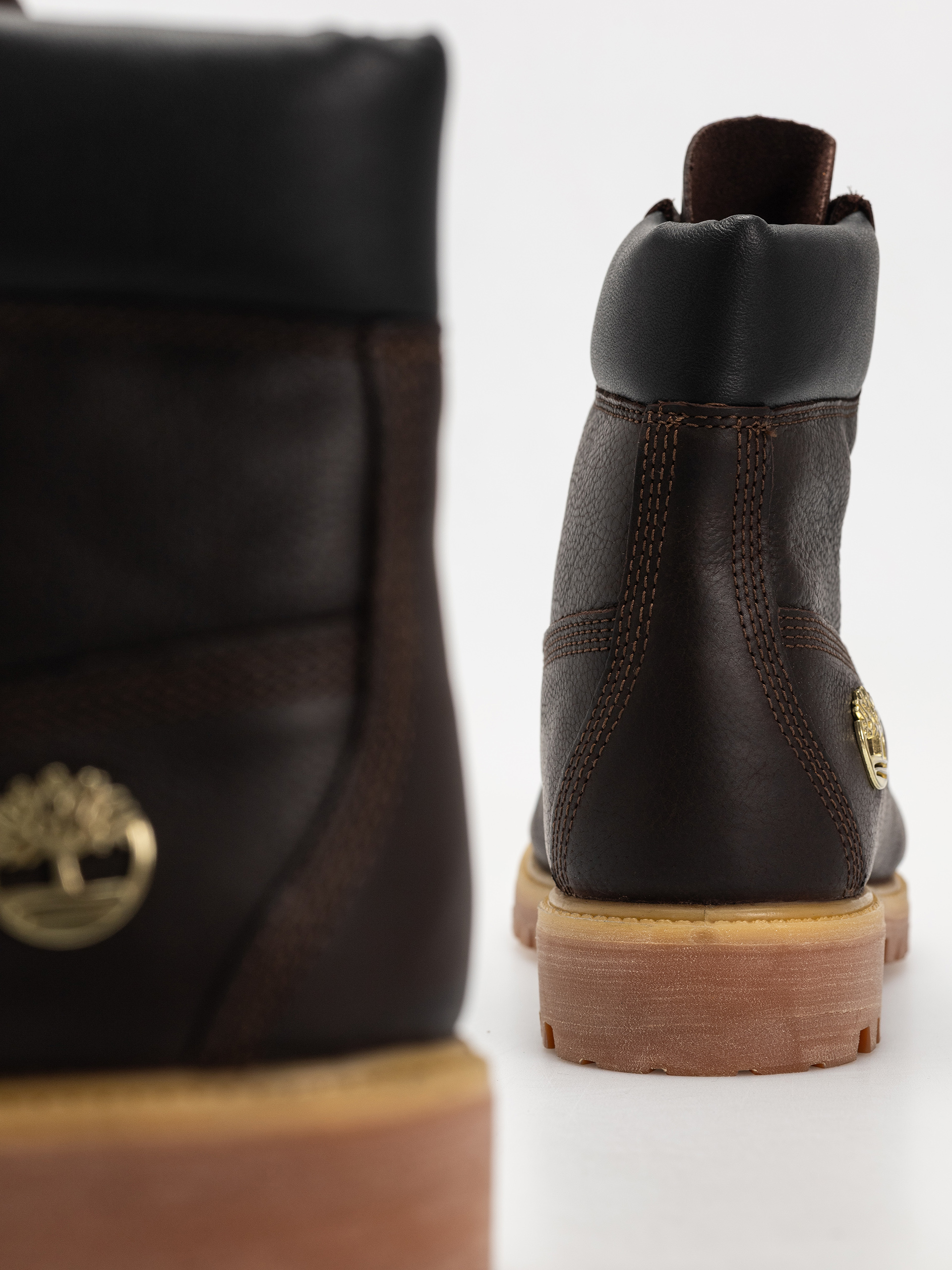 Зимове взуття Timberland Premium 6 Inch (dk brown full grain w blk)