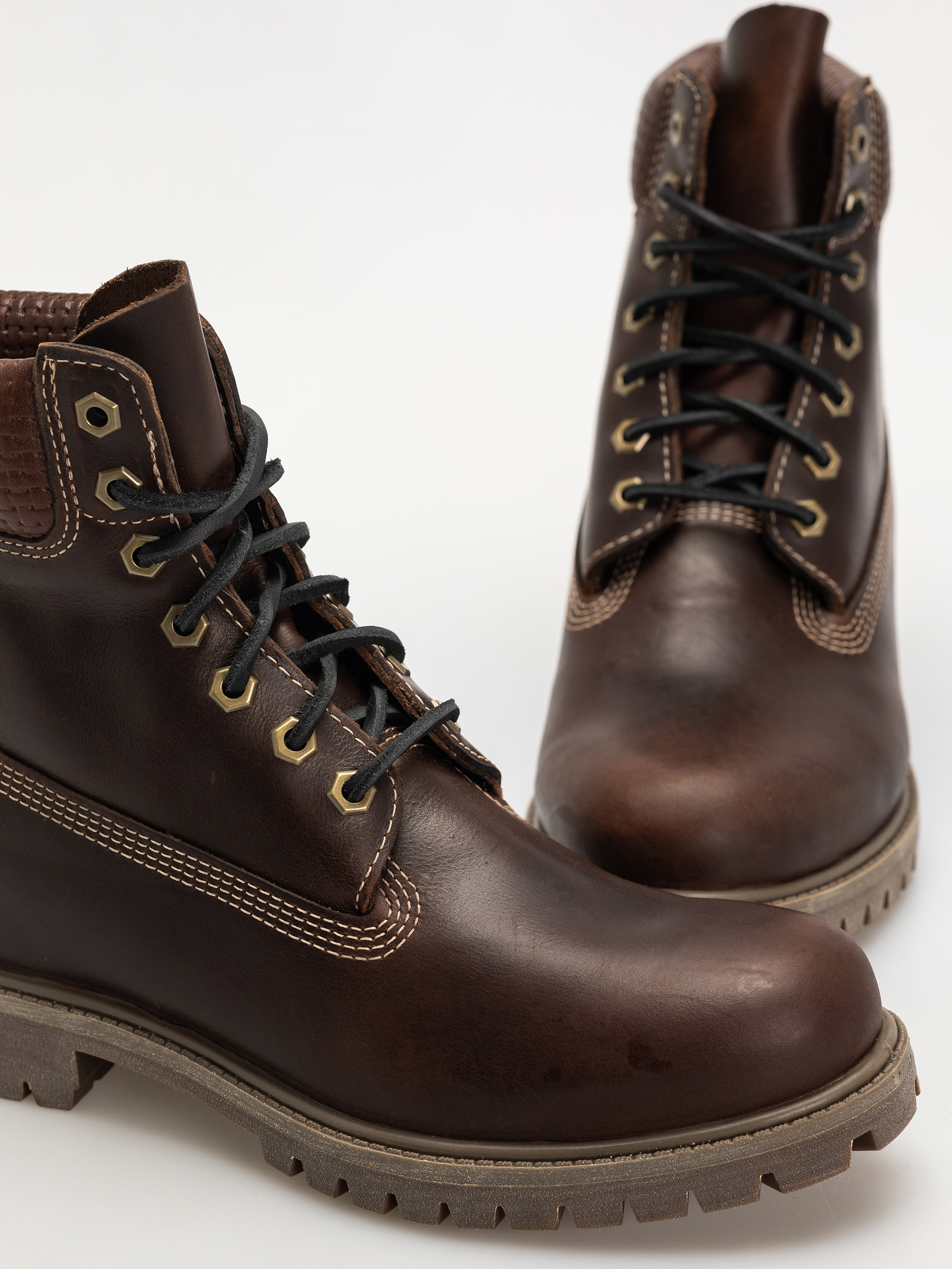 Зимове взуття Timberland Premium 6 Inch (md brown full grain w blk)