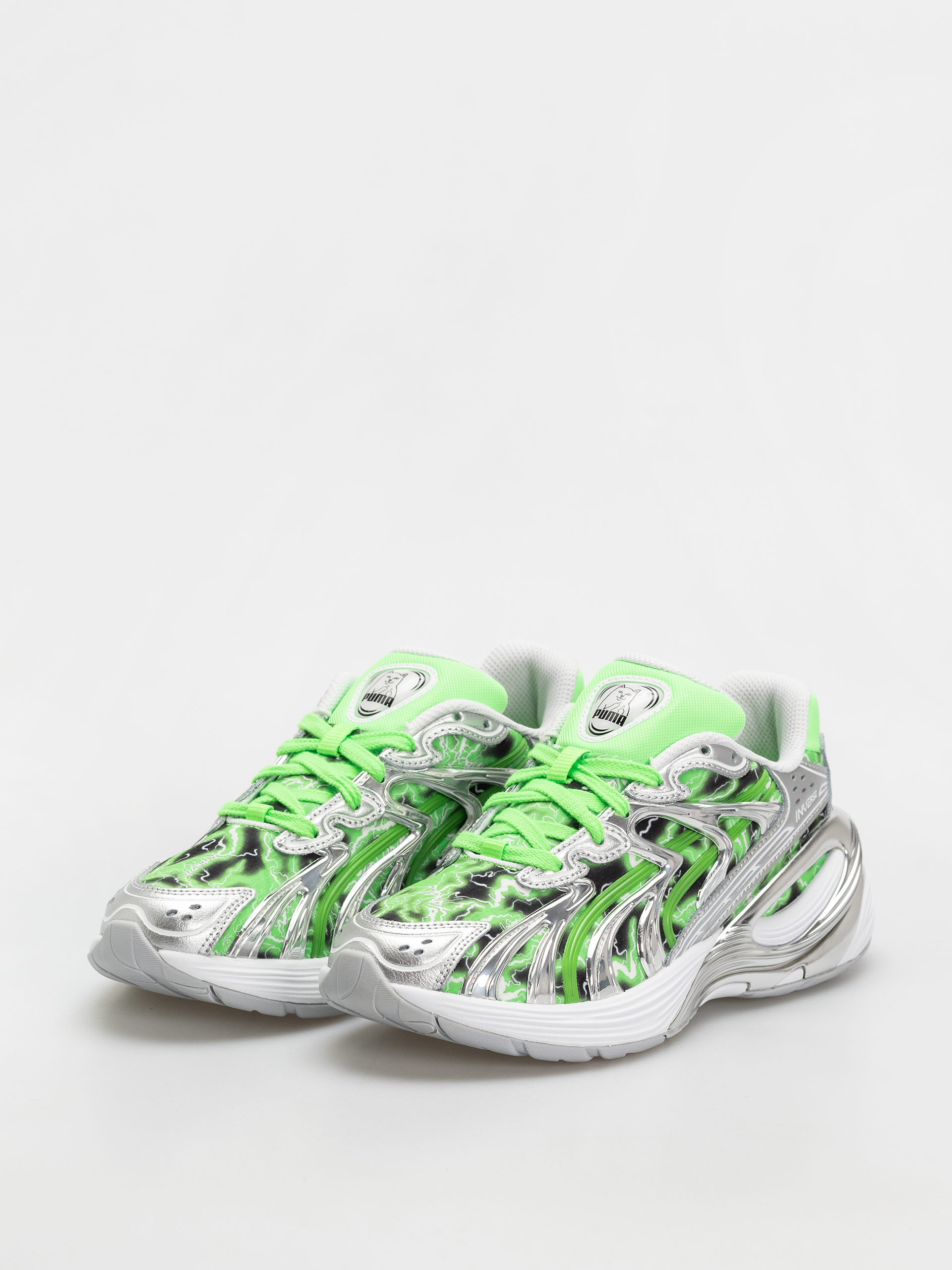 Взуття Puma X RipNDip Inverse (puma silver/fluro green pes)
