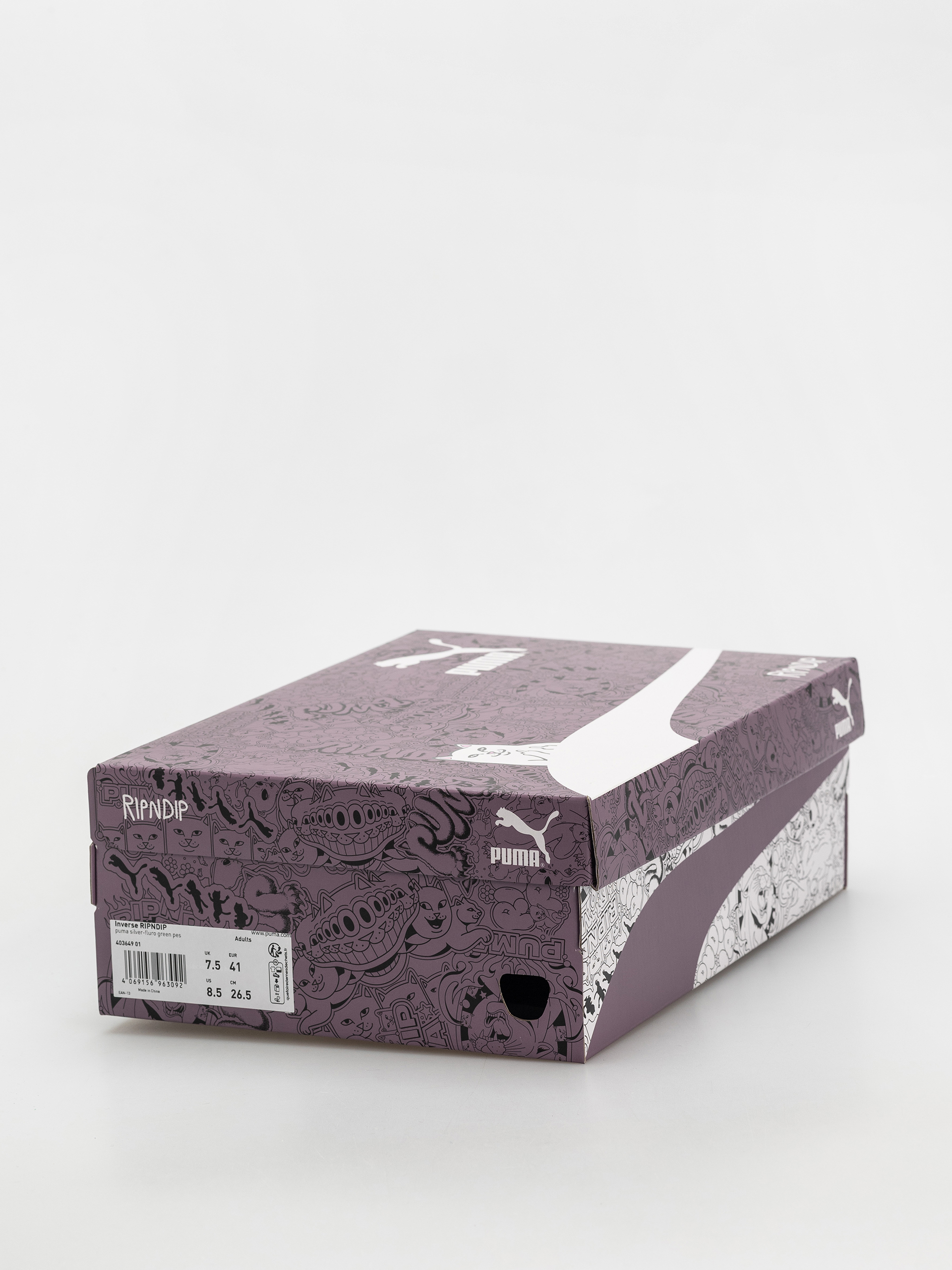 Взуття Puma X RipNDip Inverse (puma silver/fluro green pes)